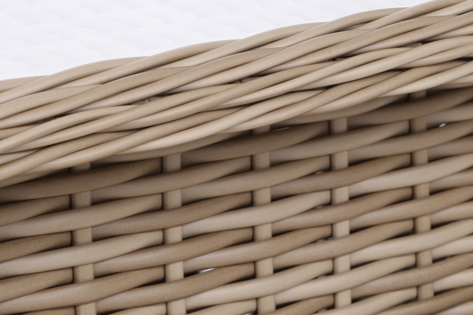 Narożny zestaw mebli ogrodowych Foggia Comfort Beige / Beige Melange