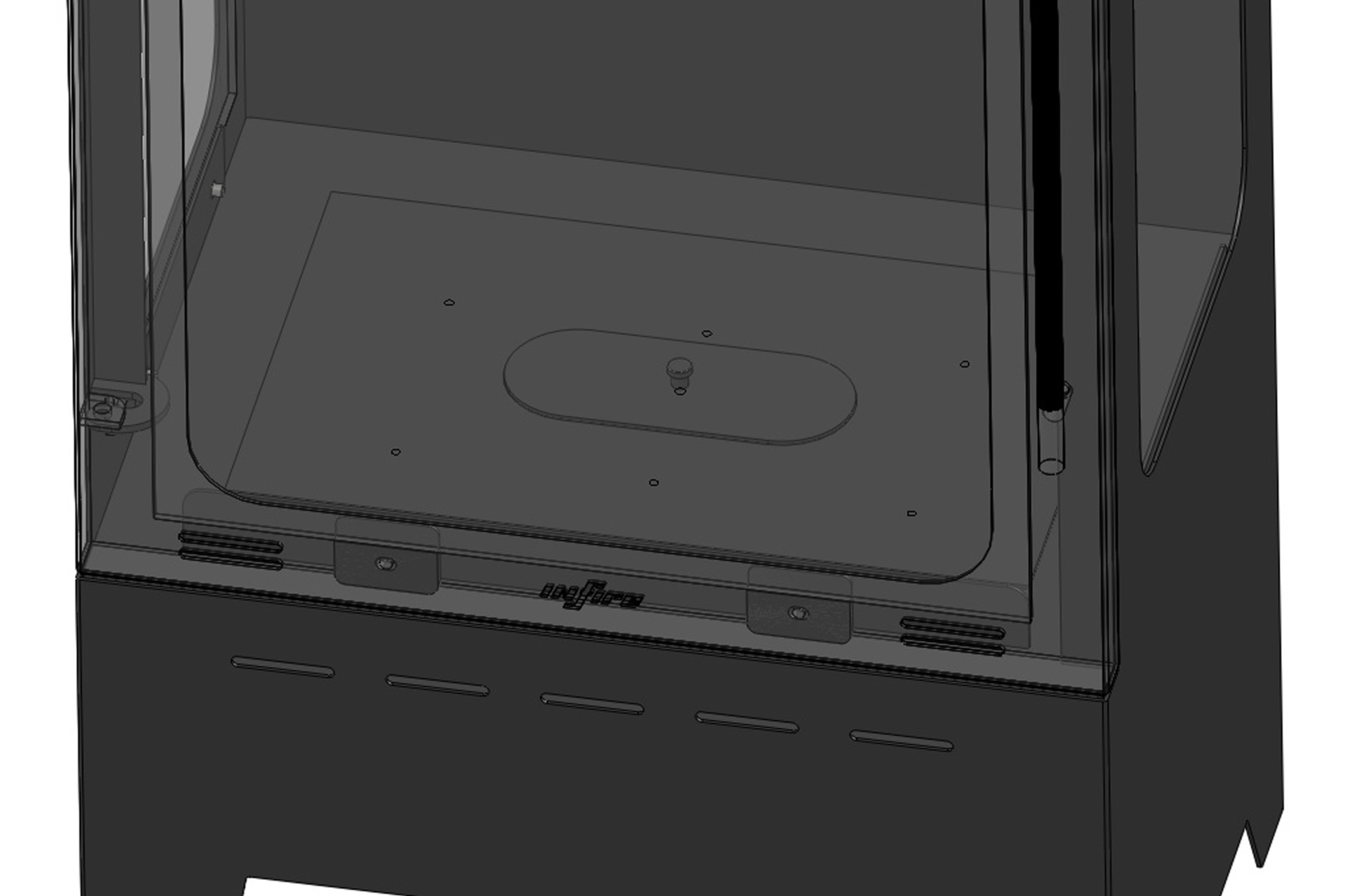 Biokominek Infire Incoza 3 czarny