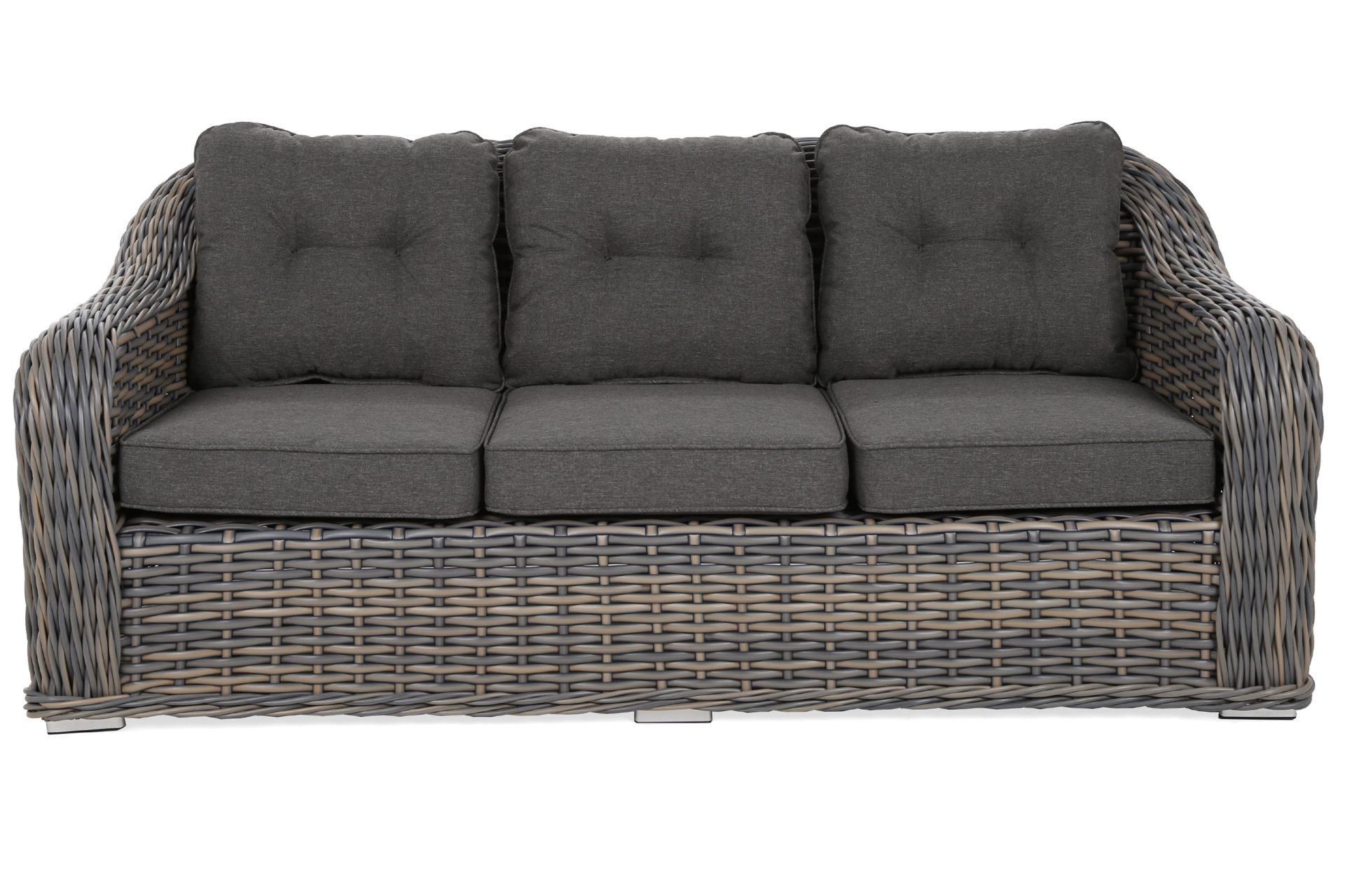 Meble ogrodowe technorattanowe Foggia Flex Silk Grey / Grey Melange