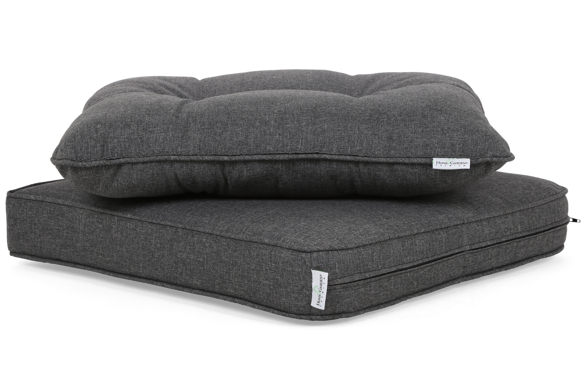 Narożne meble ogrodowe technorattanowe Windsor Grey / Grey Melange - szary - dla 11 osób Narożne meble ogrodowe technorattanowe Windsor Grey / Grey Melange