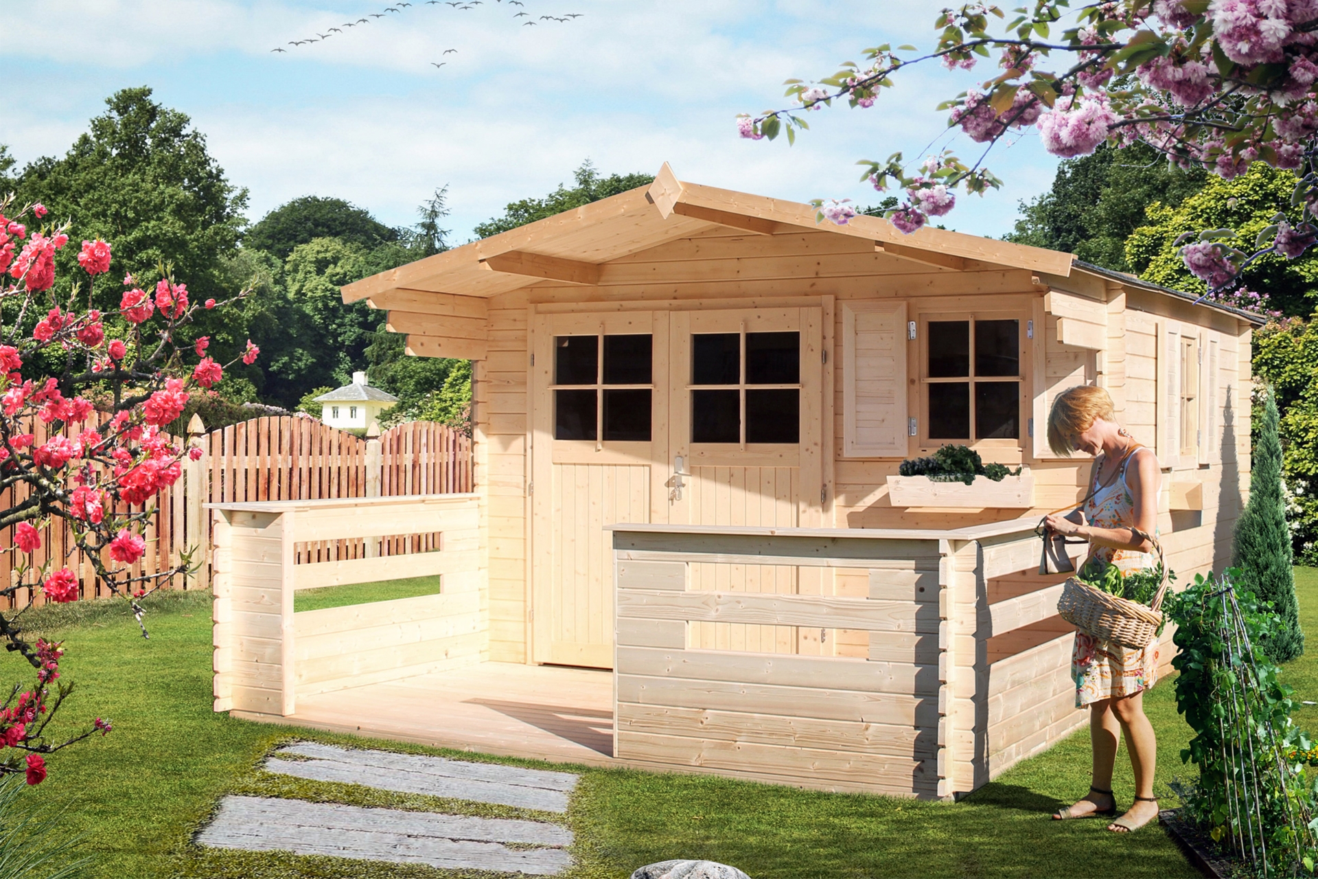 Domek ogrodowy Megiw Powojnik