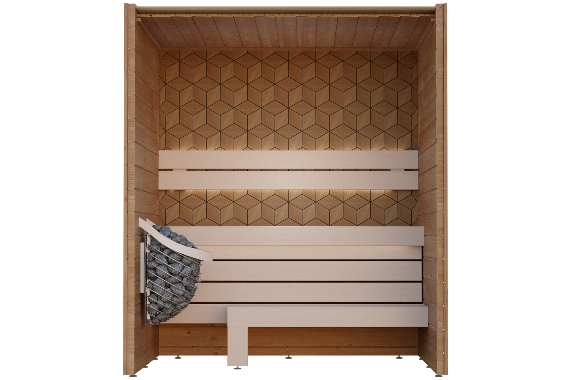 Sauna fińska Leil® Saunas Como 3-osobowa