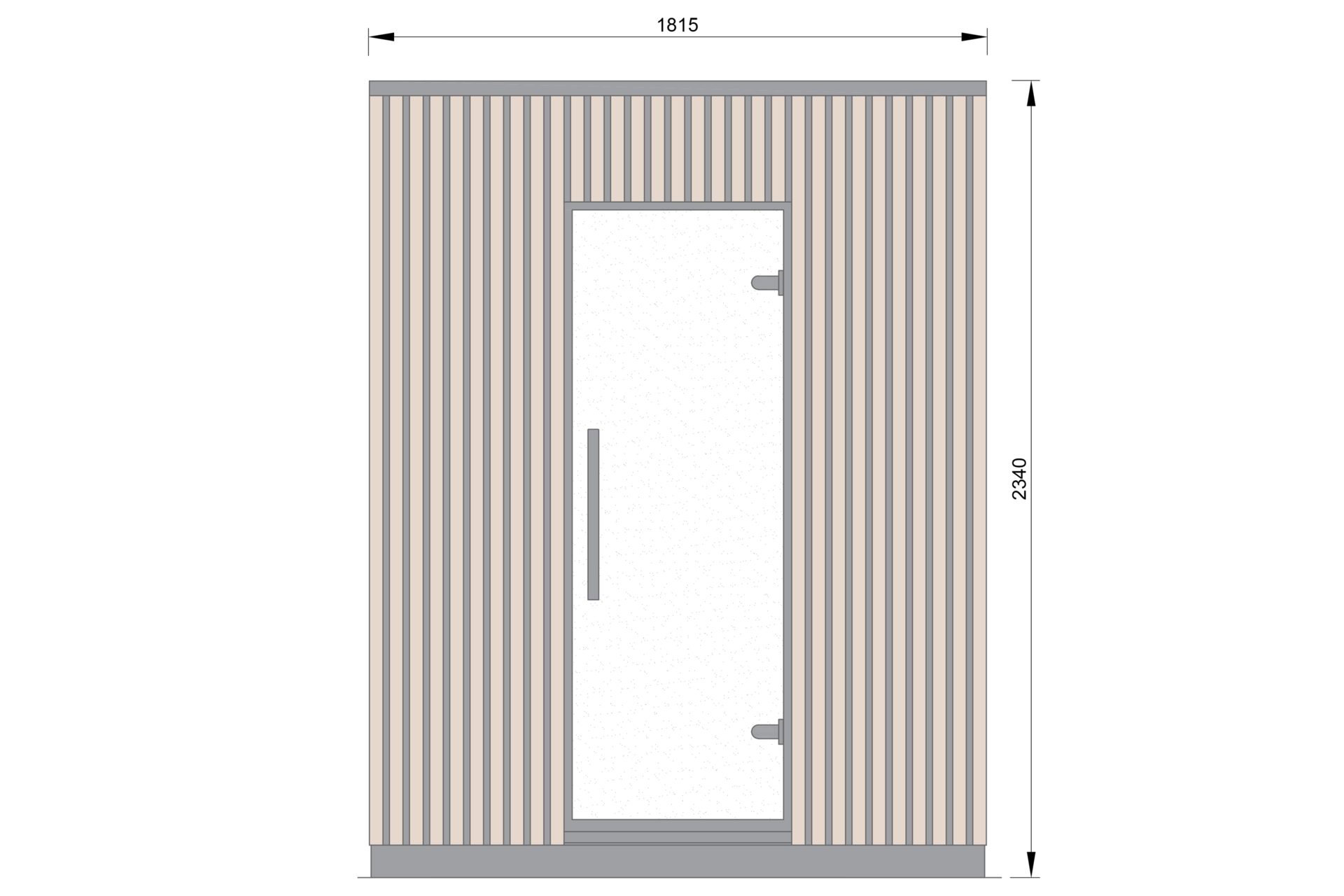 Sauna fińska zewnętrzna Leil® Saunas Viva 180 4-osobowa
