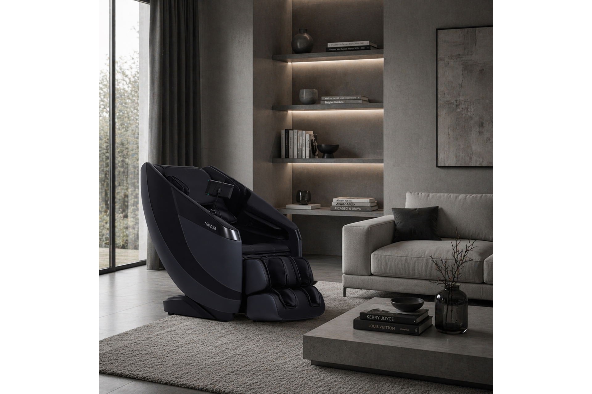 Fotel masujący Mazzare Harmony Grey