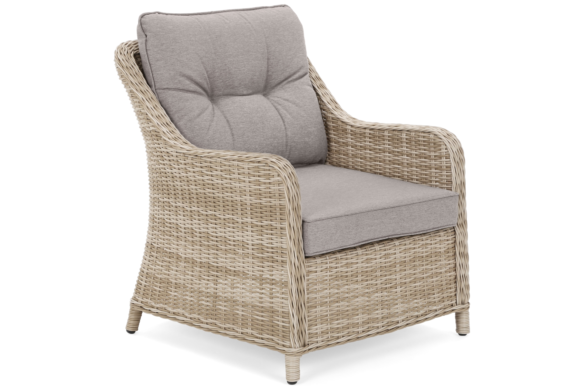 Narożne meble ogrodowe technorattanowe Windsor Beige / Beige Melange