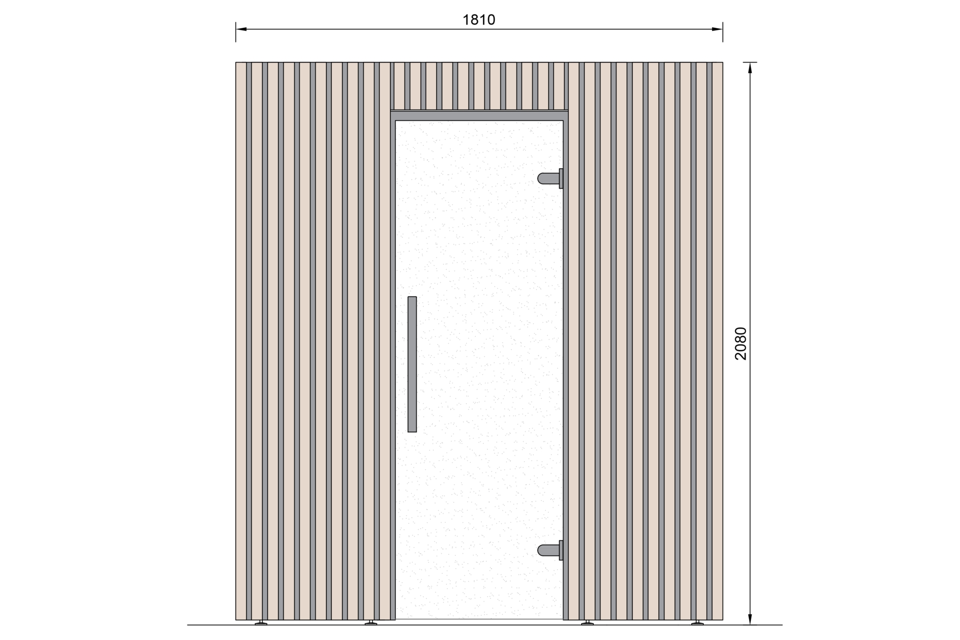Sauna fińska Leil® Saunas Como 3-osobowa