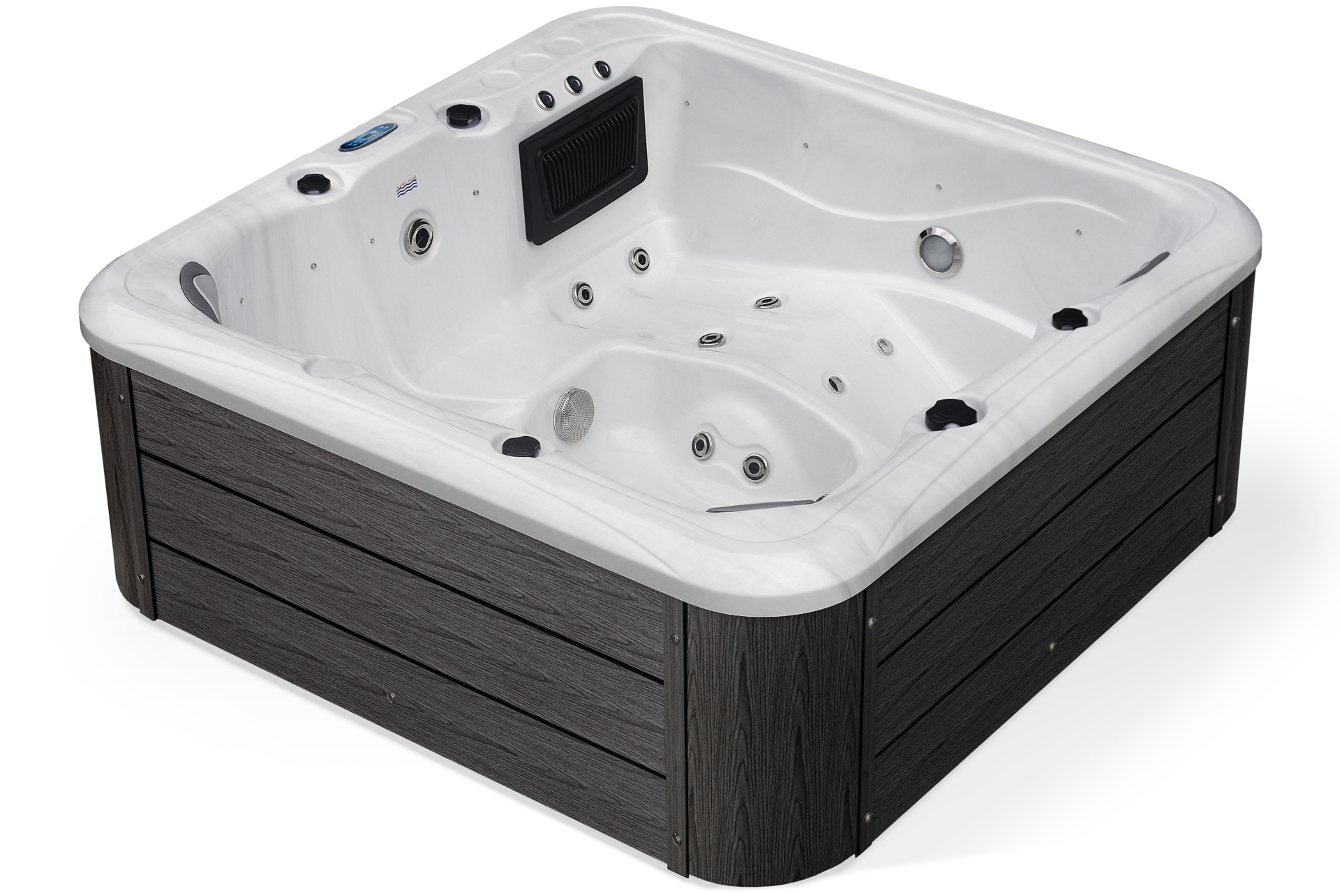 Wanna ogrodowa z hydromasażem Aquess Zenya 3101 6-osobowa