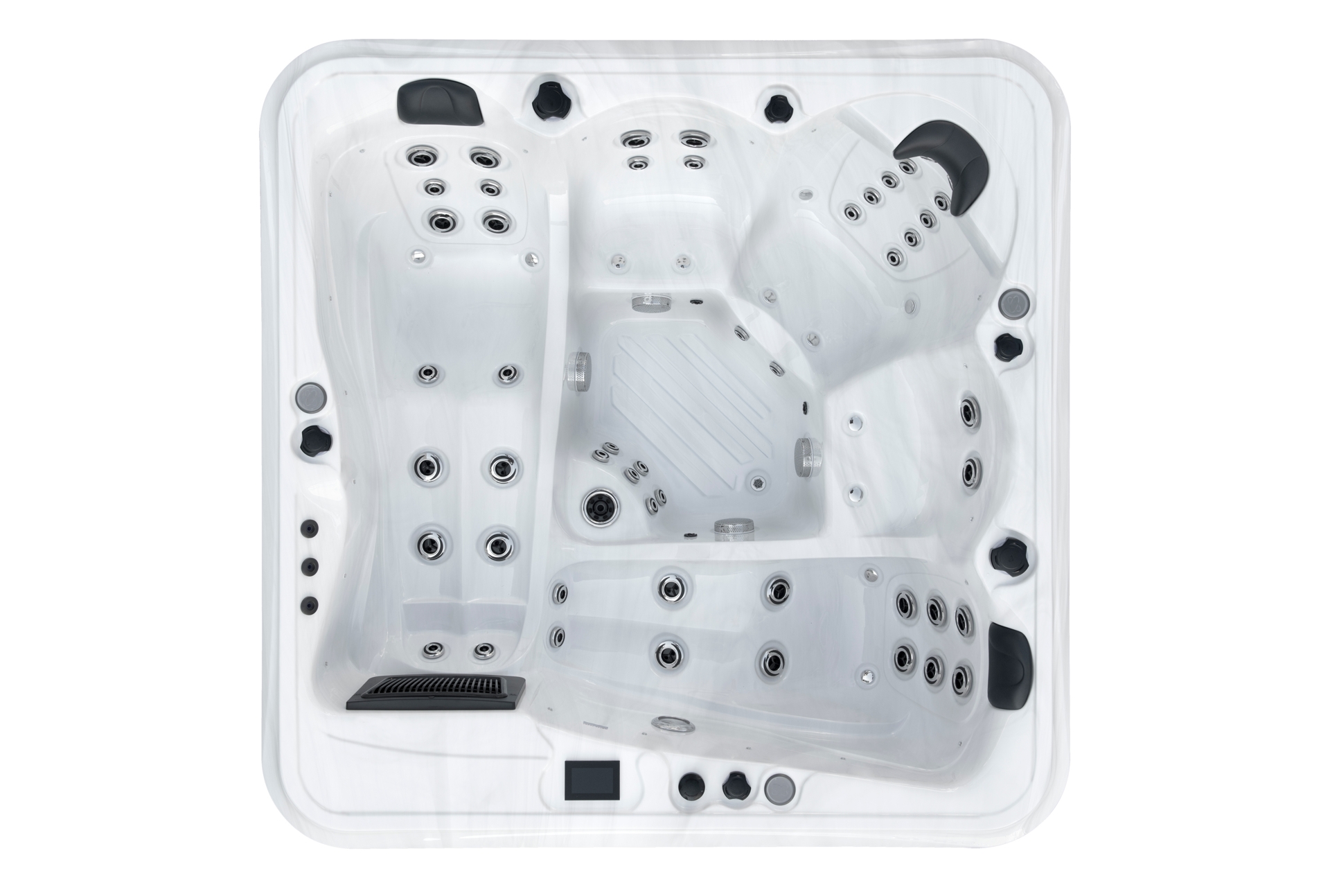 Wanna ogrodowa z hydromasażem Aquess Nevara 5752 3-osobowa