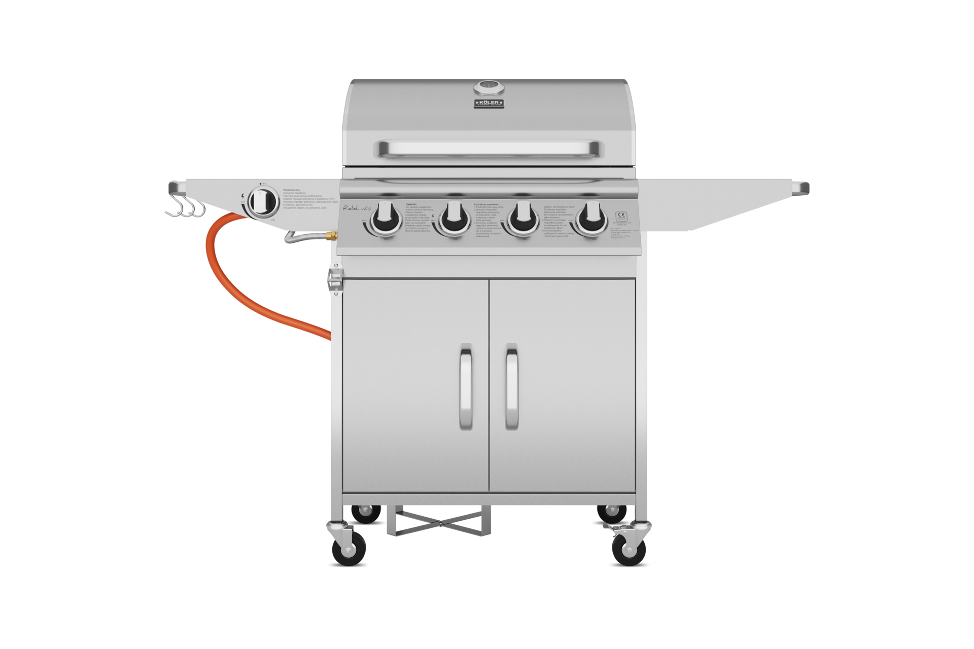 Grill gazowy Köler Relish V2 Silver