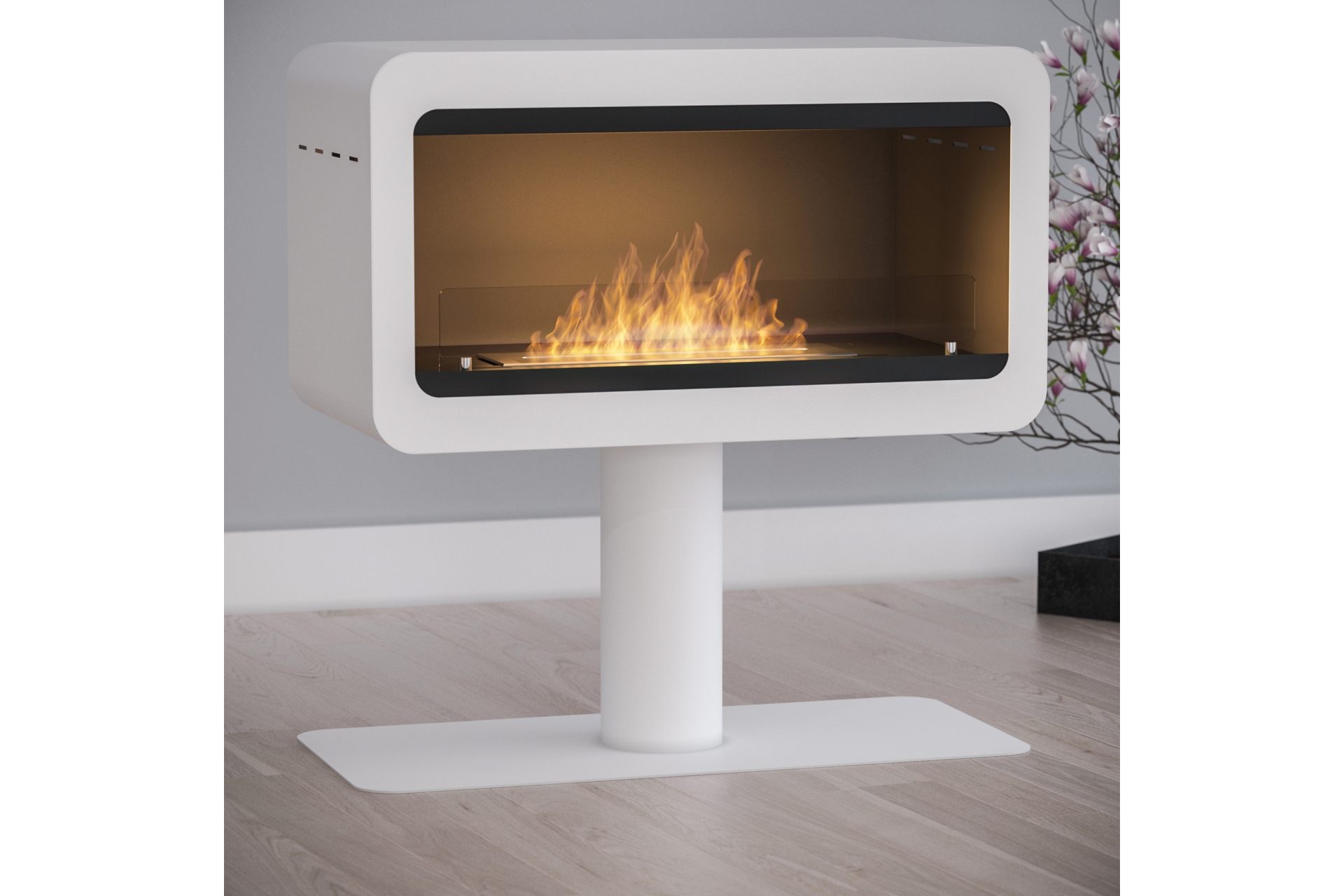 Biokominek Infire Inecco biały