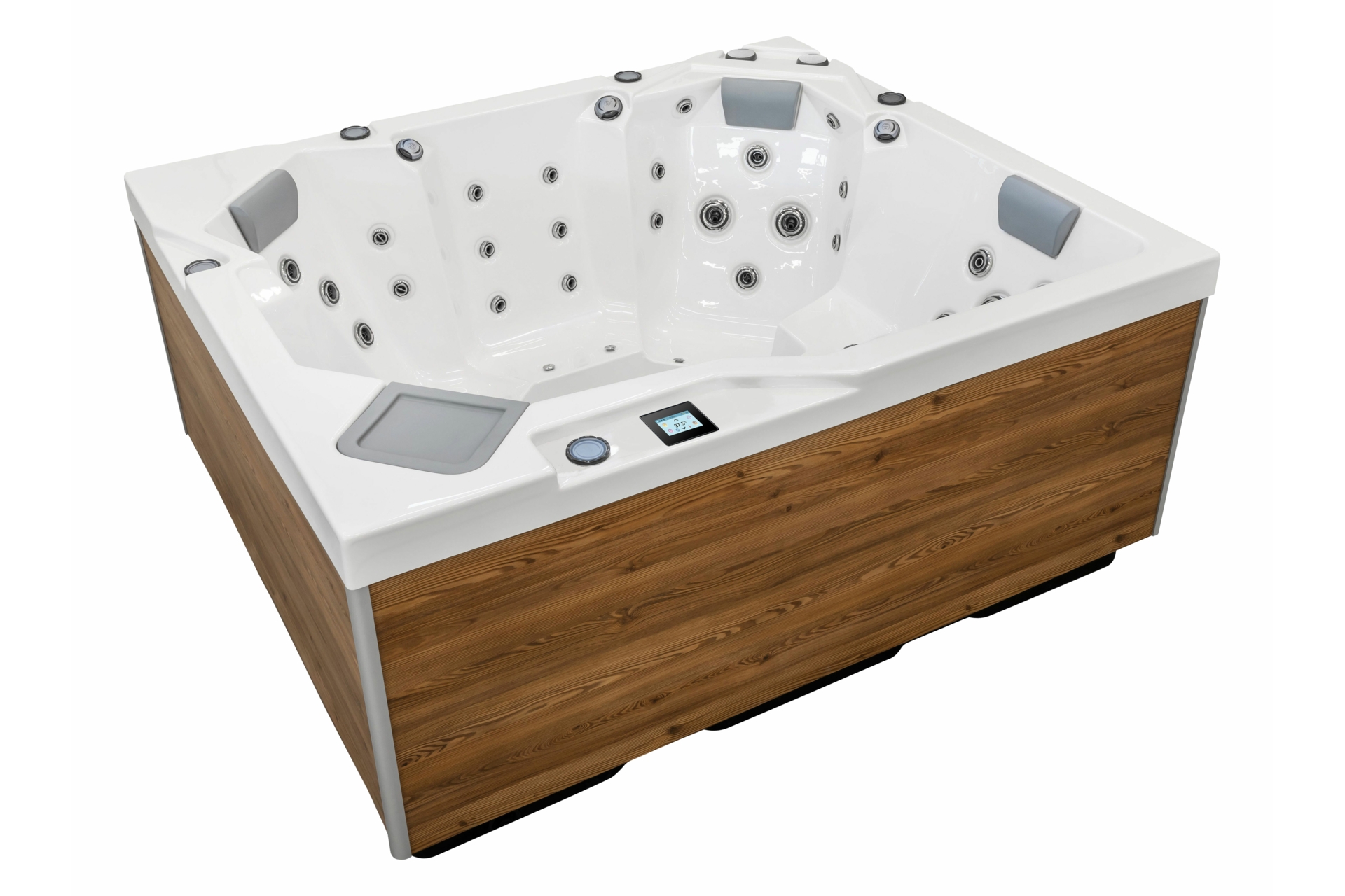 Wanna ogrodowa z hydromasażem Hanscraft Sapphire Oka3 - dla 5 osób - dwie pompy masażu Wanna ogrodowa z hydromasażem Hanscraft Sapphire Oka3