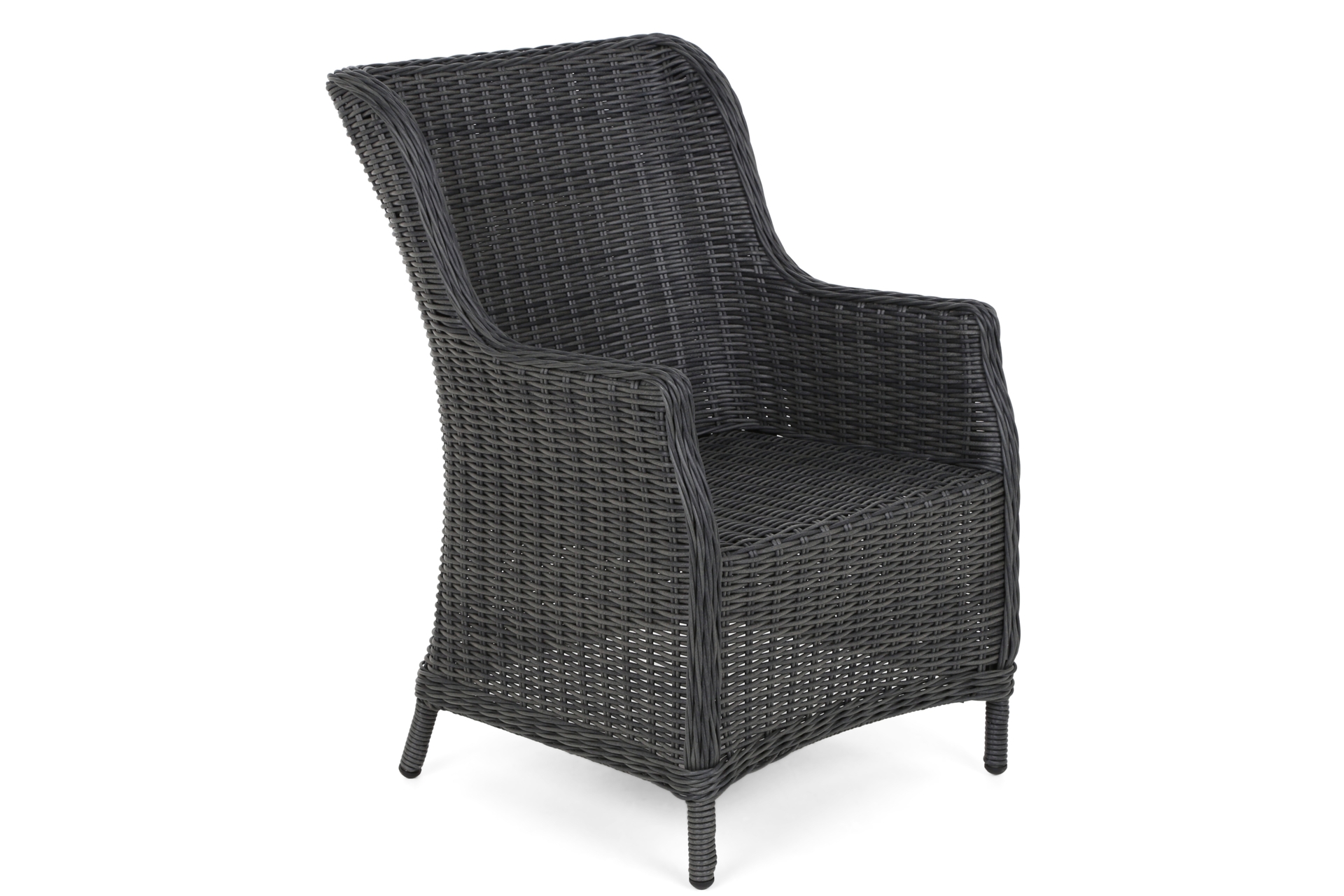 Meble ogrodowe technorattanowe Bristol Round Elegant 180 cm Grey / Grey Melange 8+1