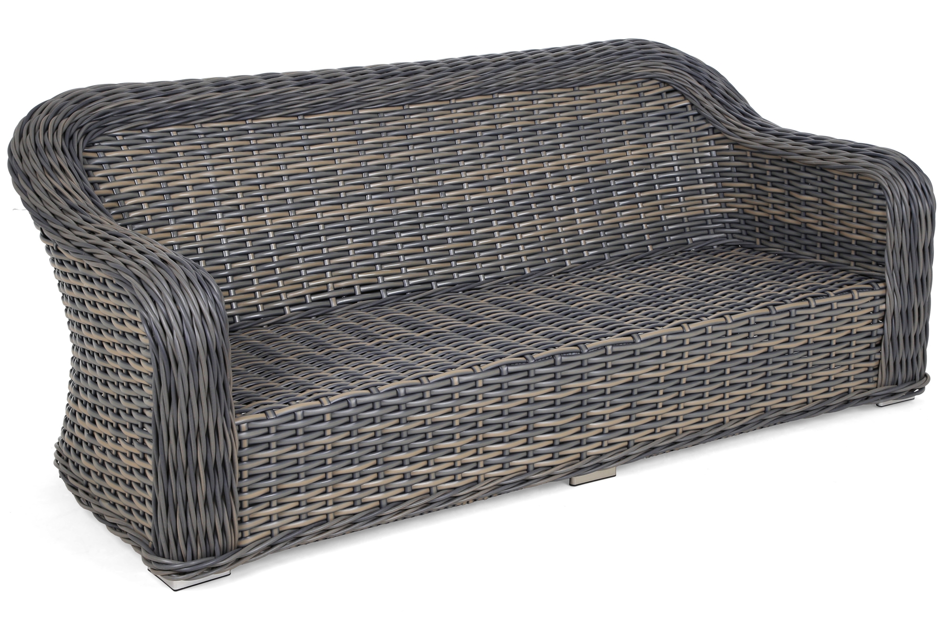 Meble ogrodowe technorattanowe Foggia Silk Grey / Grey Melange