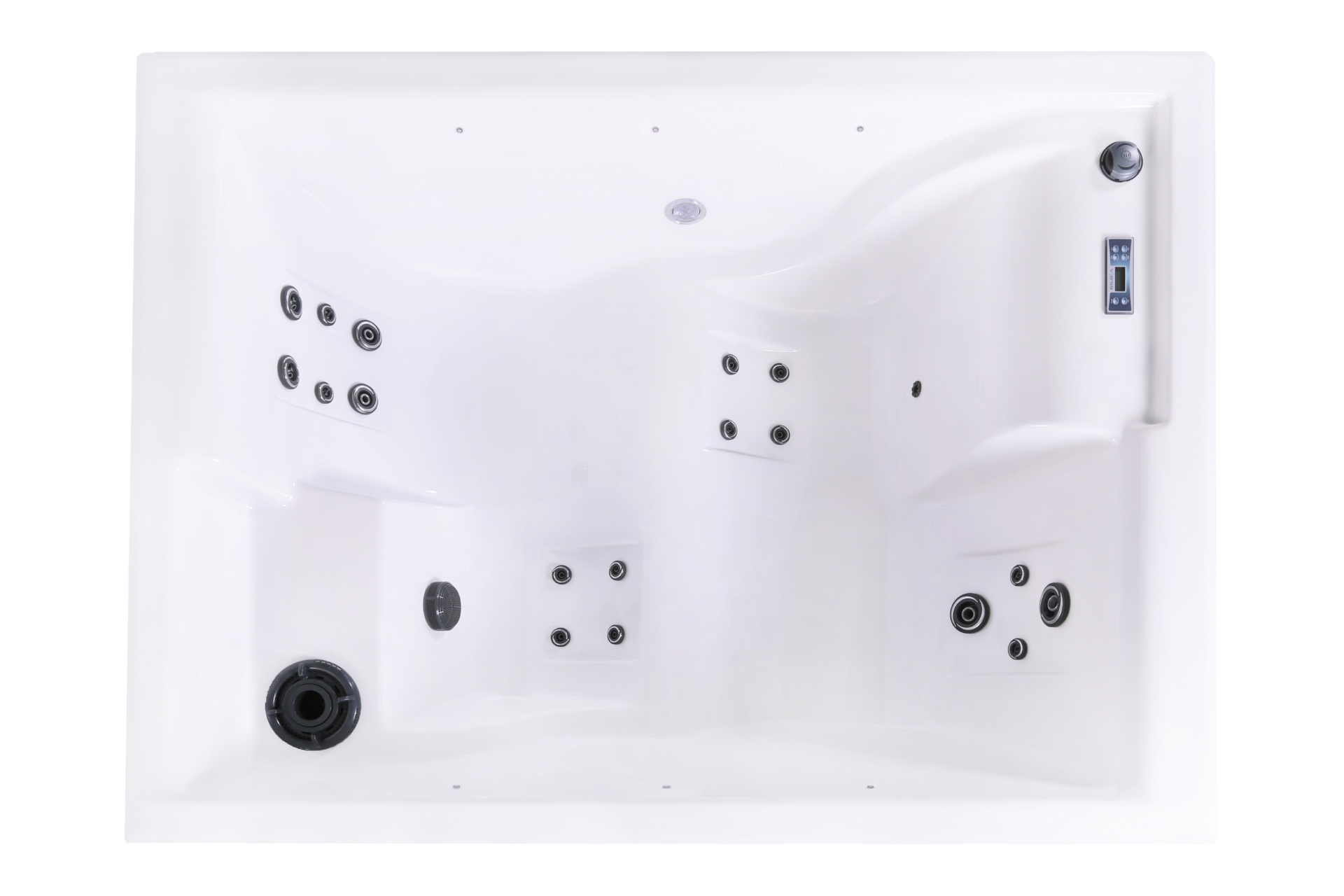 Wanna ogrodowa z hydromasażem Hanscraft Oka Plug & Play Wave 1