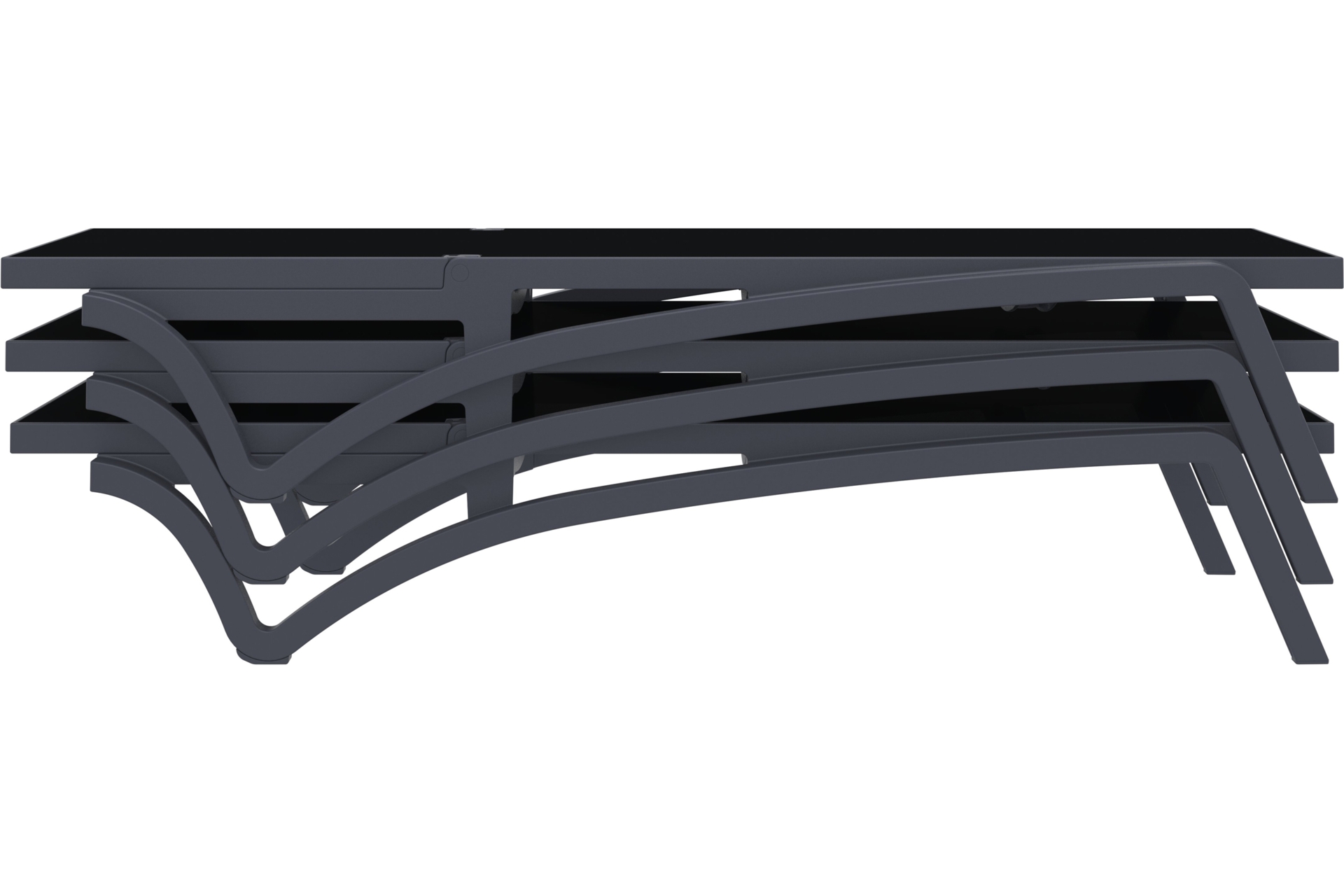 Leżak ogrodowy Siesta Pacific White / White