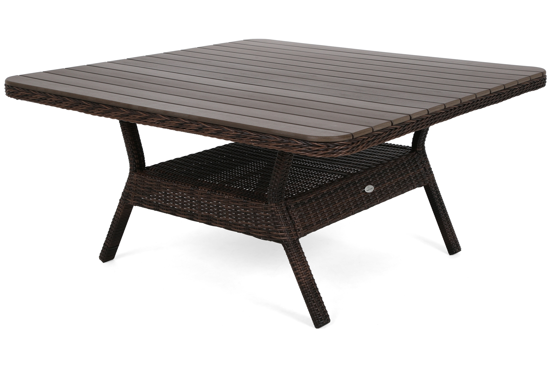 Narożne meble ogrodowe technorattanowe Windsor Brown Mat / Brown Melange