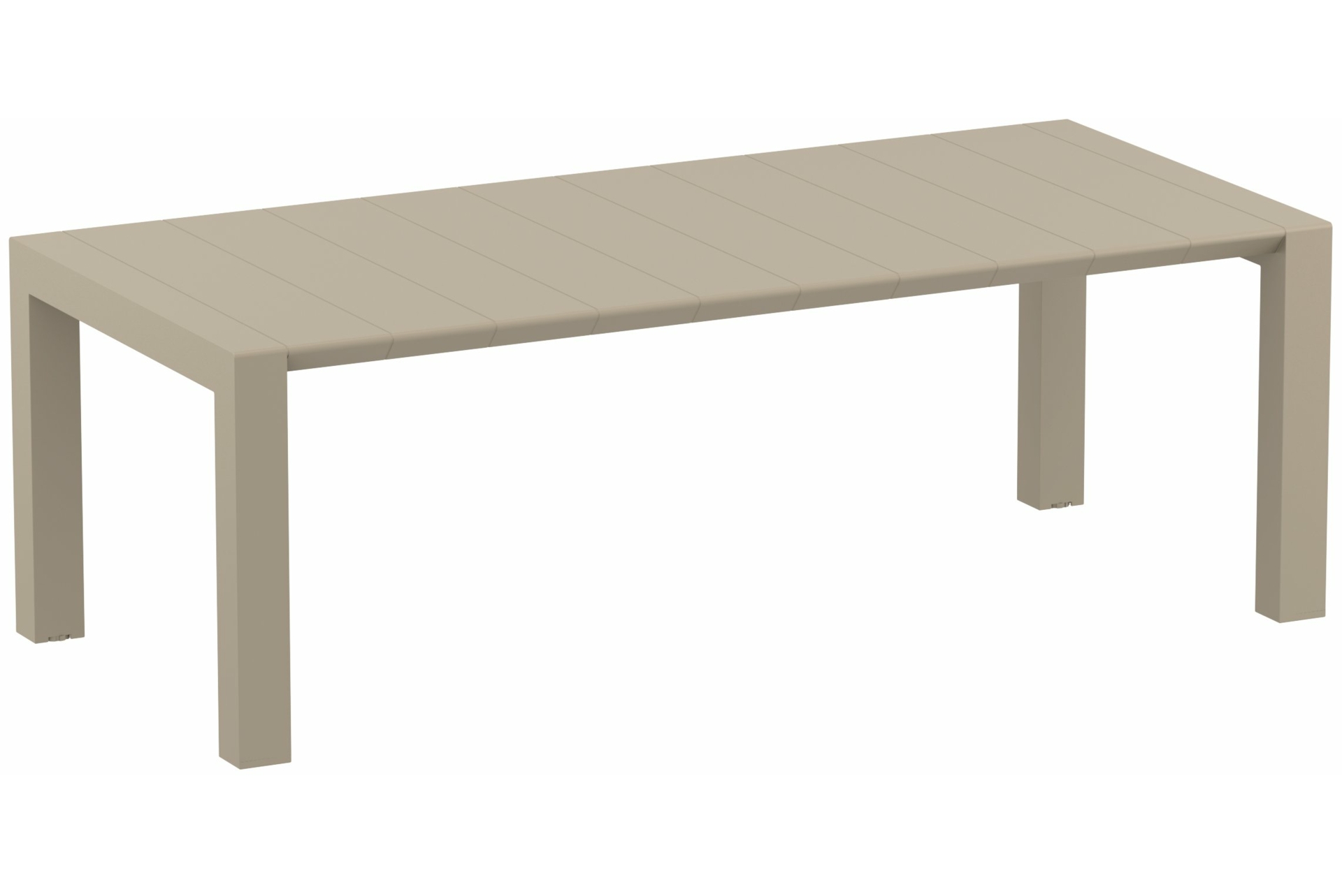 Stół Siesta Vegas 180+40 cm Taupe