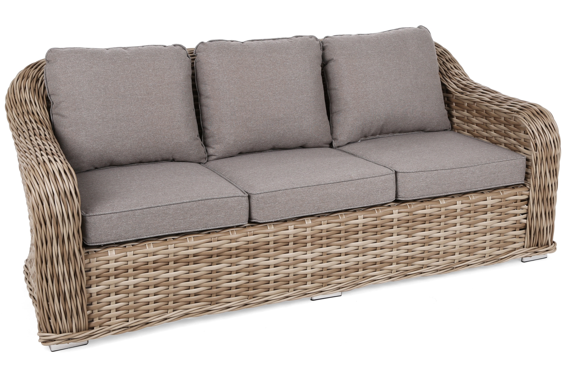 Meble ogrodowe technorattanowe Foggia Beige / Beige Melange