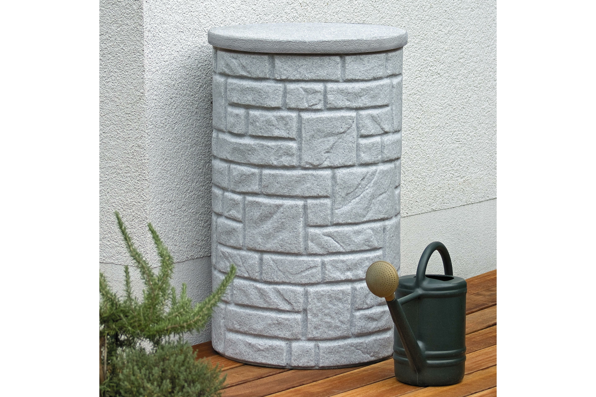 Zbiornik na deszczówkę MPI Arcado 230 l granitowy