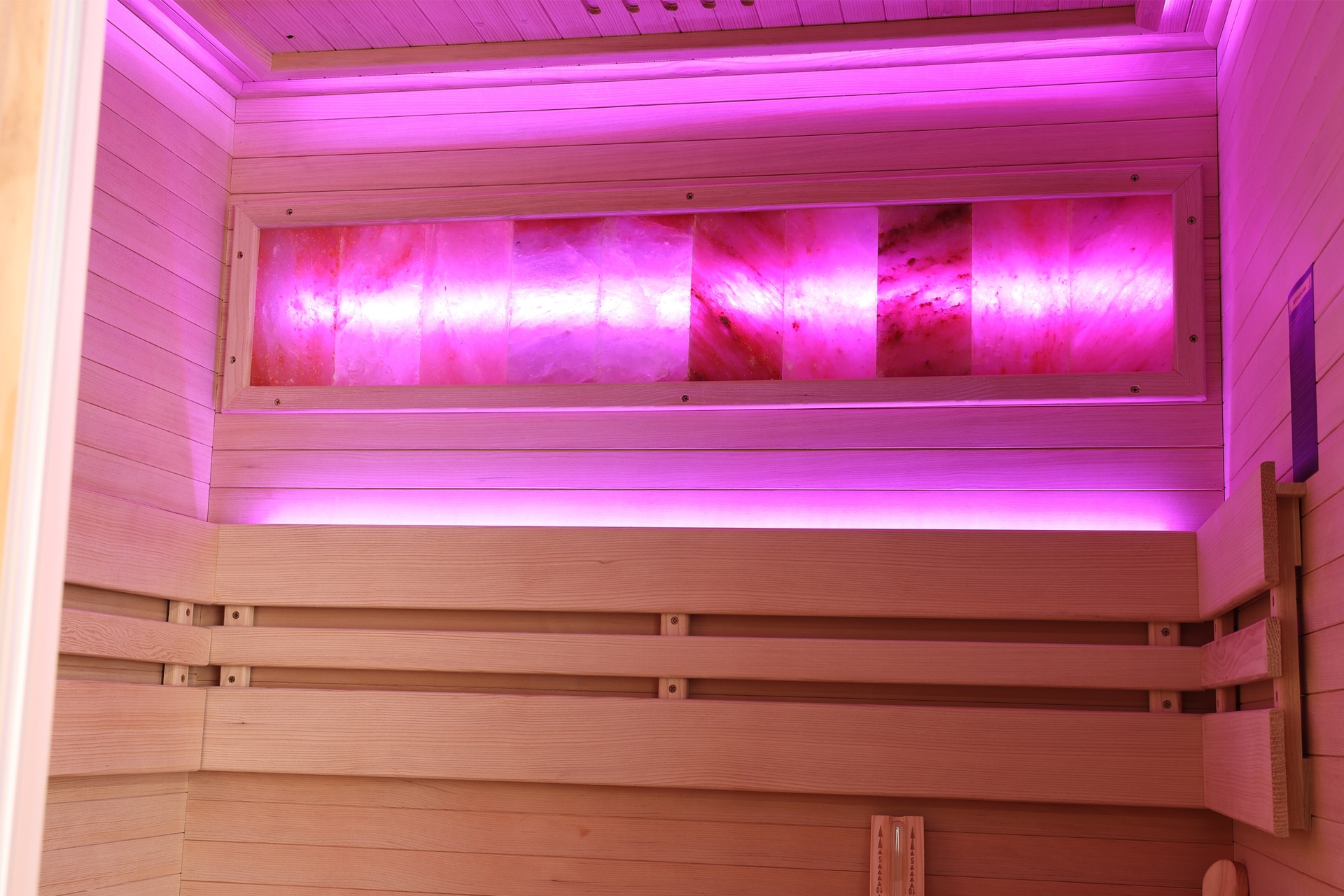 Sauna fińska narożna Nordum Pure One 2-osobowa naturalna