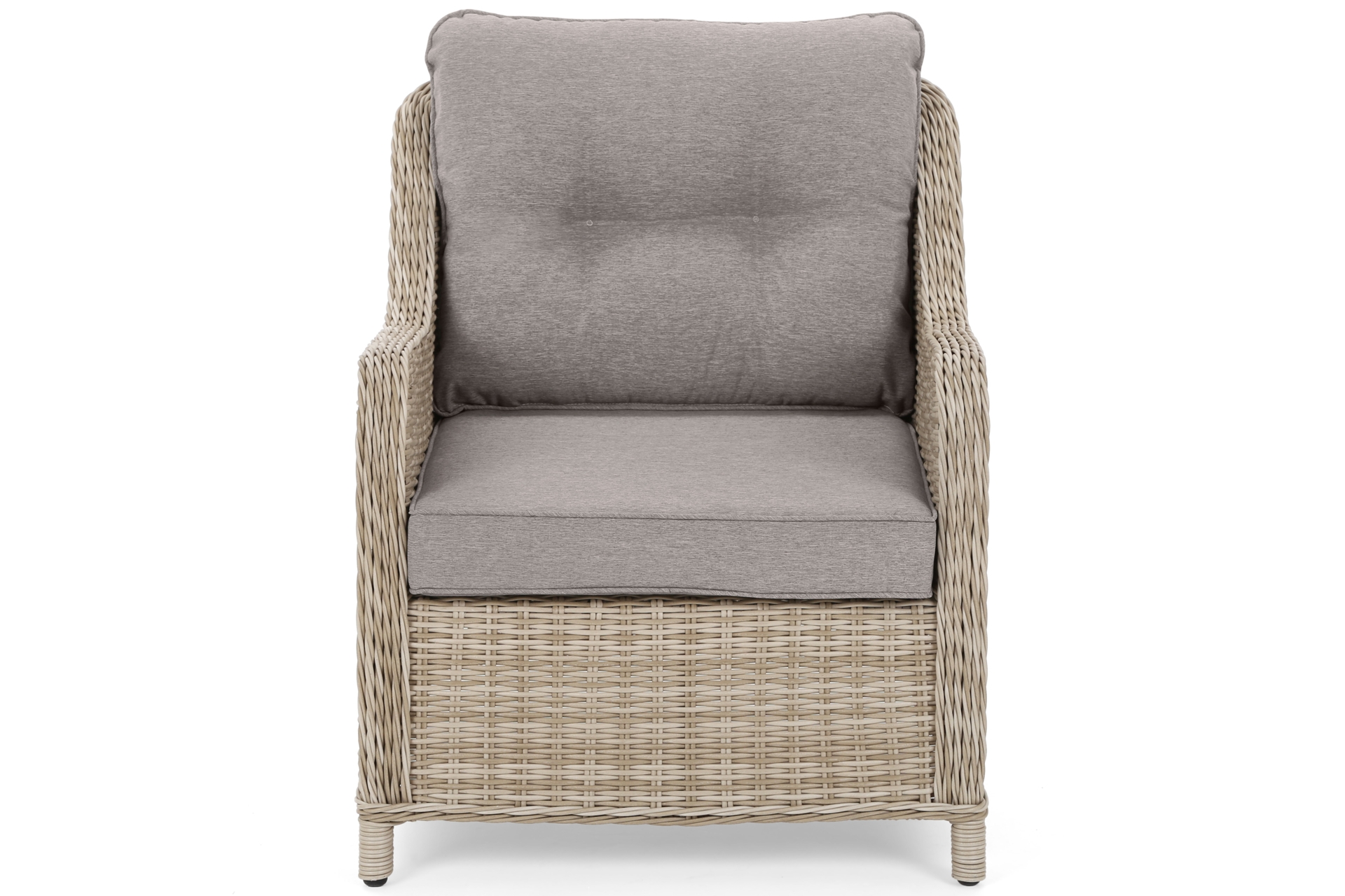 Narożne meble ogrodowe technorattanowe Windsor Beige / Beige Melange