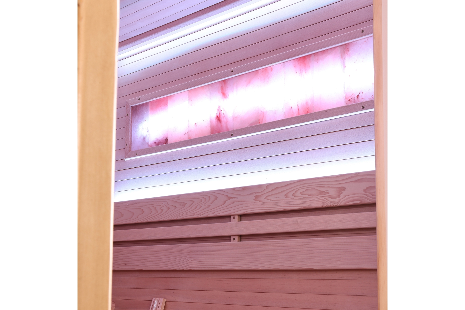 Sauna fińska narożna Nordum Pure One 5-osobowa naturalna