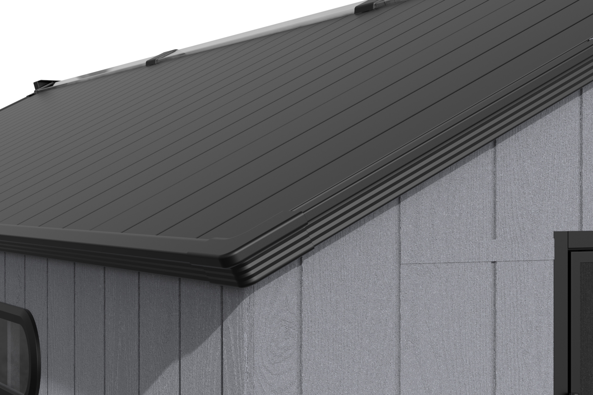 Domek narzędziowy Halmstad 239 x 239 cm Light Grey