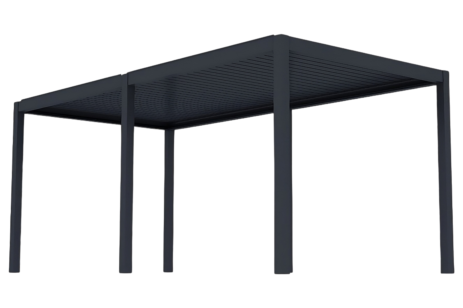 Pergola ogrodowa elektryczna Schatler Nova Lux Alu 8x4 m z oświetleniem LED