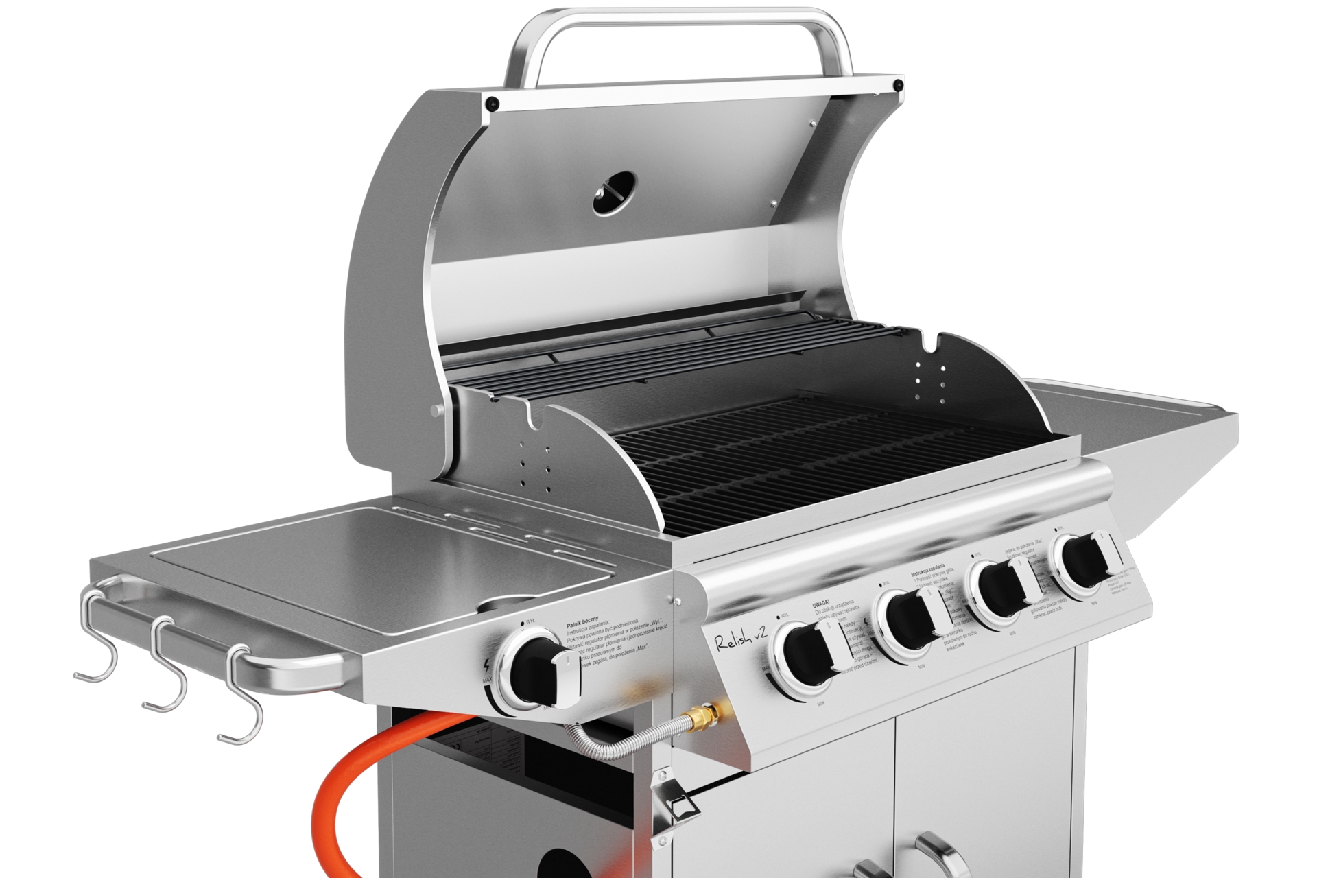 Grill gazowy Köler Relish V2 Silver