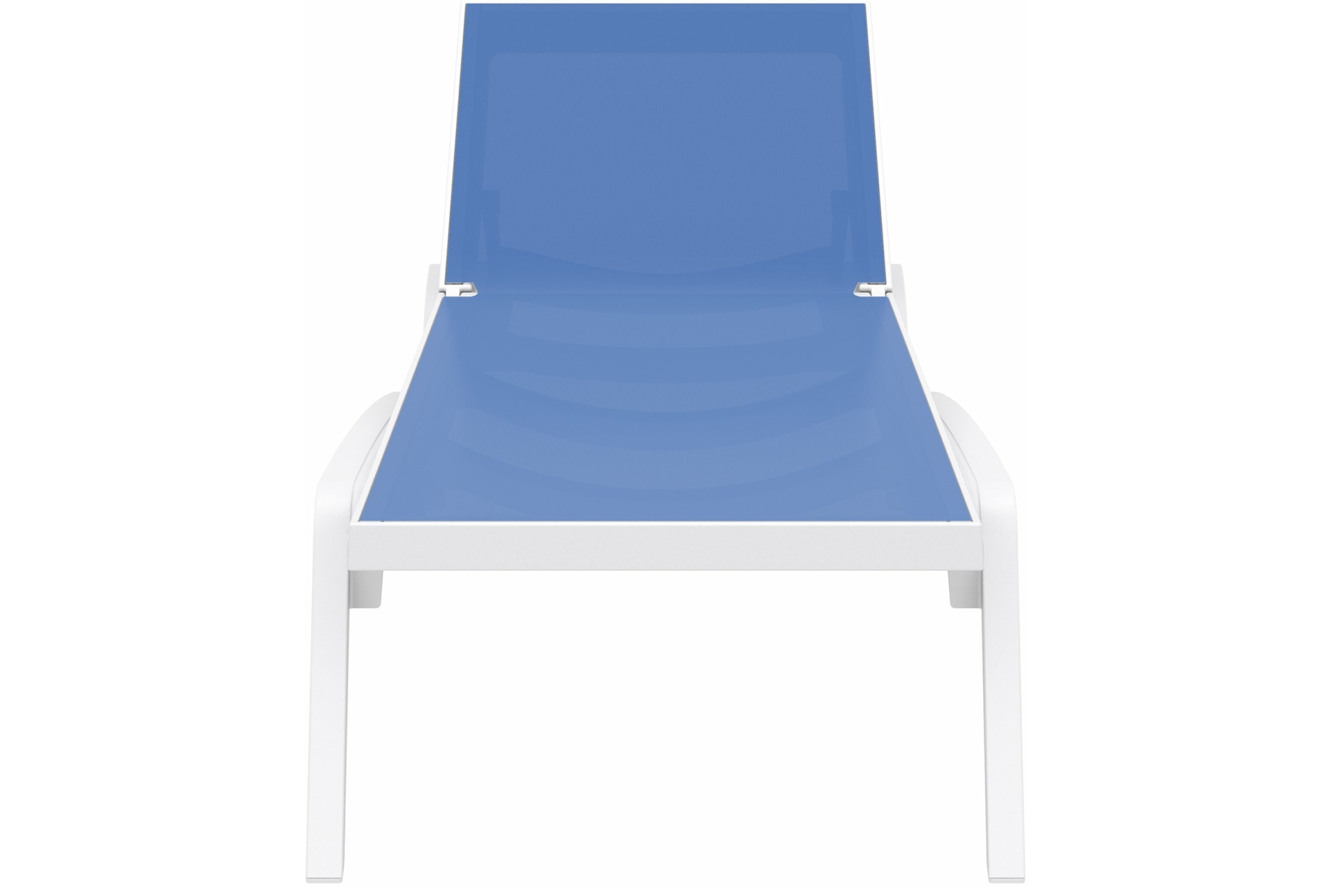 Leżak ogrodowy Siesta Pacific White / Blue