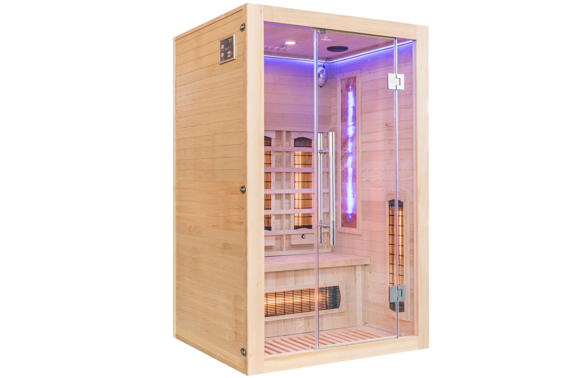 Sauna infrared Nordum Solea 2-osobowa naturalna