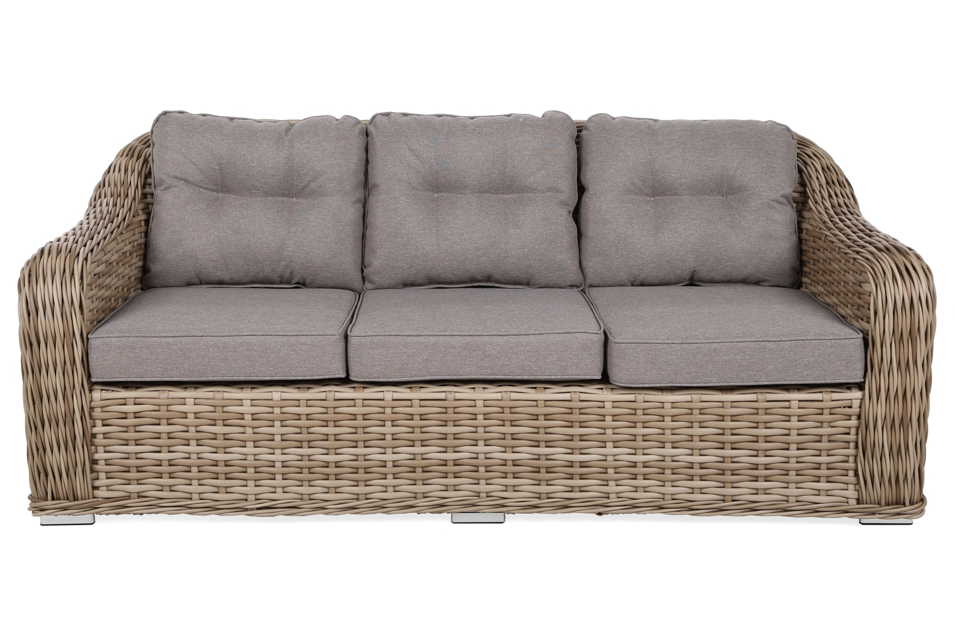 Meble ogrodowe technorattanowe Foggia Flex Beige / Beige Melange