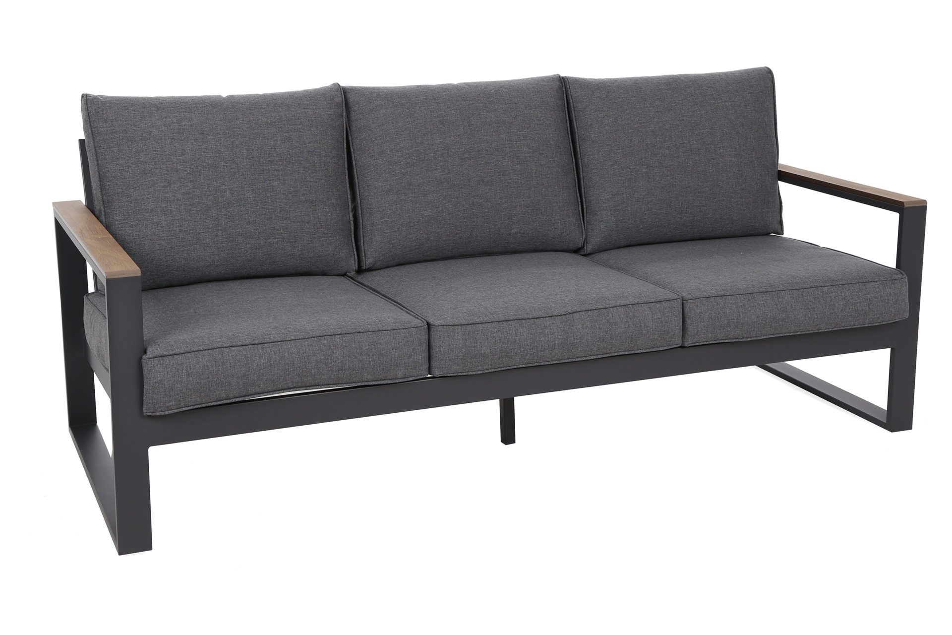 Meble ogrodowe aluminiowe Sorrento Polywood Grey / Grey Melange