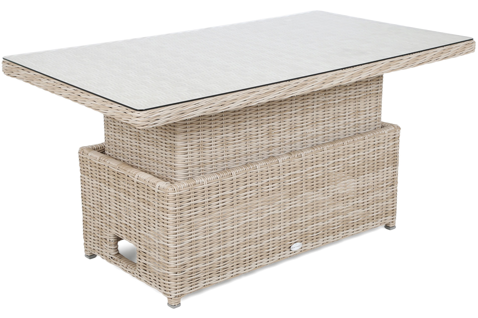 Meble ogrodowe technorattanowe Memfis Beige / Beige Melange