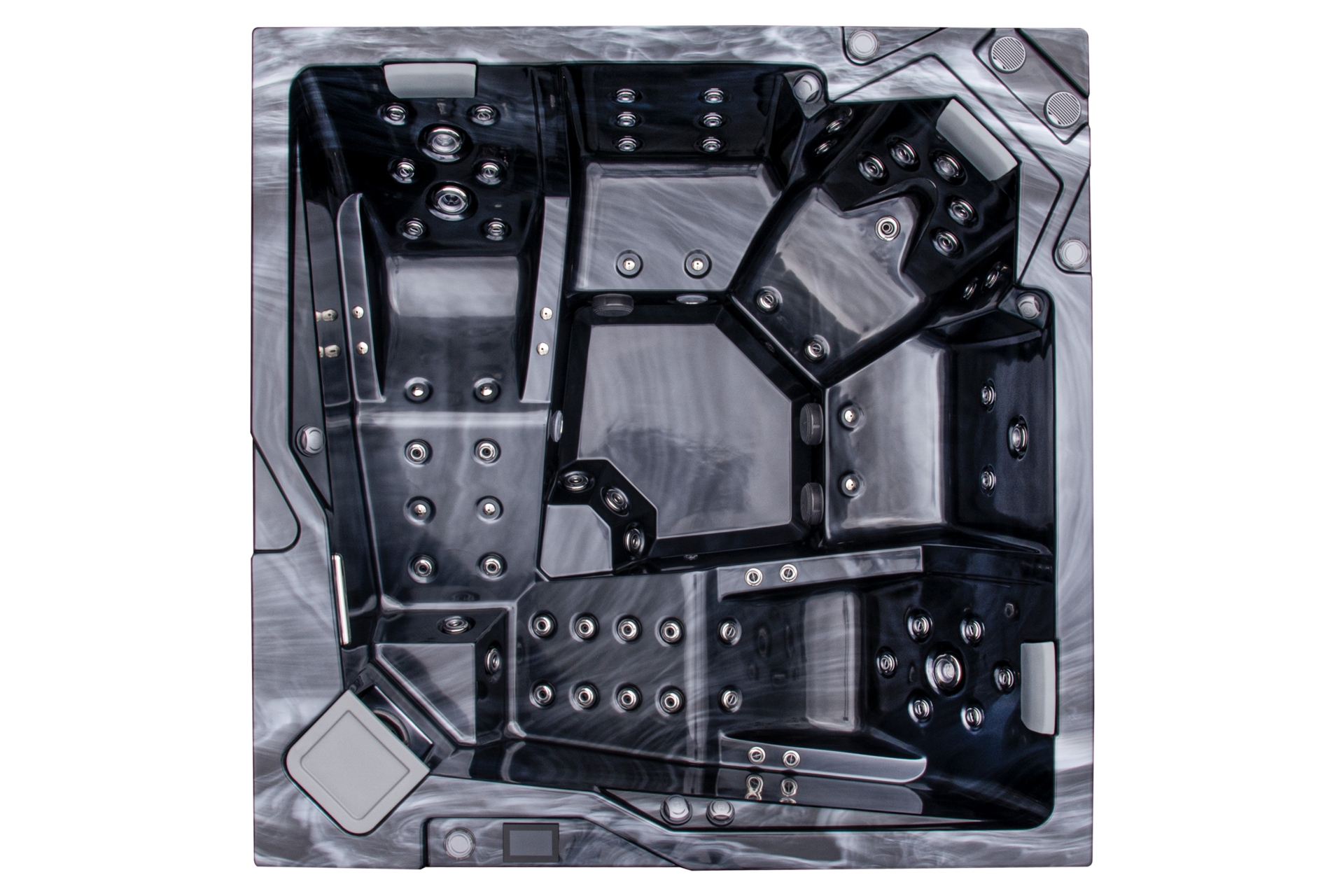 Wanna ogrodowa z hydromasażem Hanscraft Almandine Oka5 - dla 5 osób - system Audio Wanna ogrodowa z hydromasażem Hanscraft Almandine Oka5