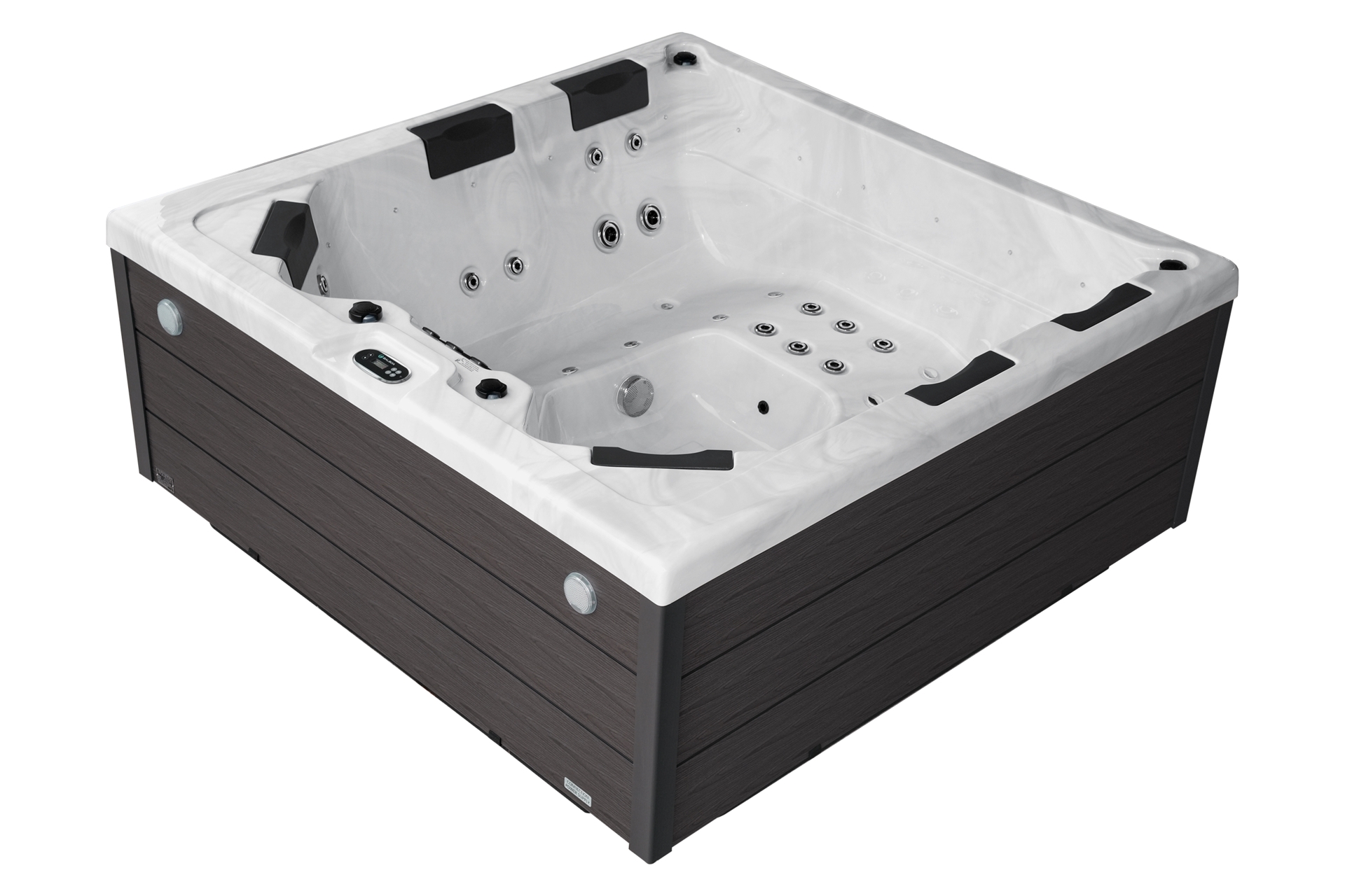 Wanna ogrodowa z hydromasażem Aquess Ellora 5101 6-osobowa