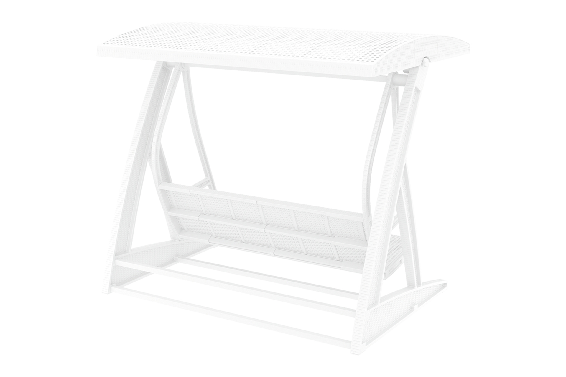 Huśtawka ogrodowa Siesta Hawaii White