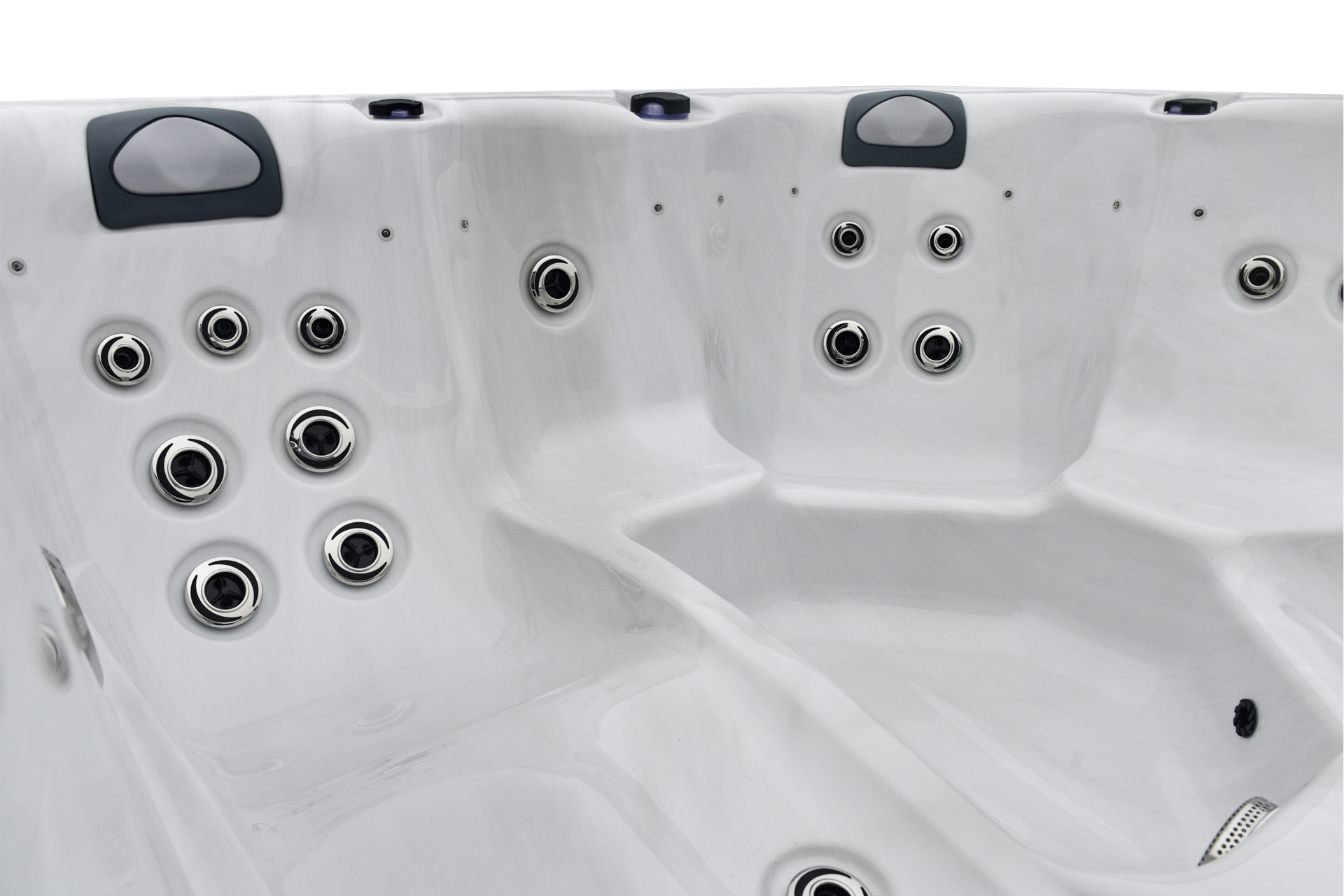 Wanna ogrodowa z hydromasażem Aquess Zenya 3101 6-osobowa