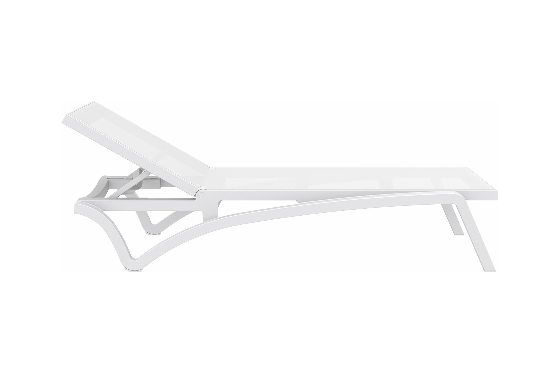 Leżak ogrodowy Siesta Pacific White / White