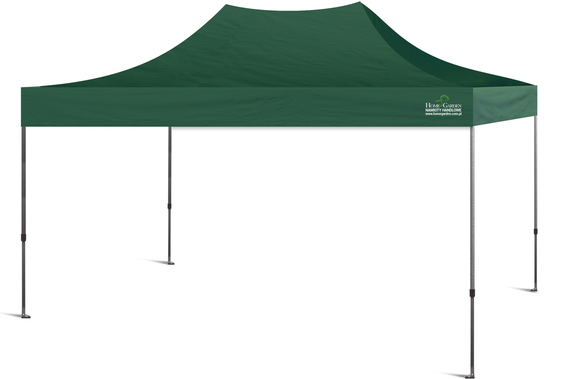 Namiot handlowy 450 x 300 cm zielony