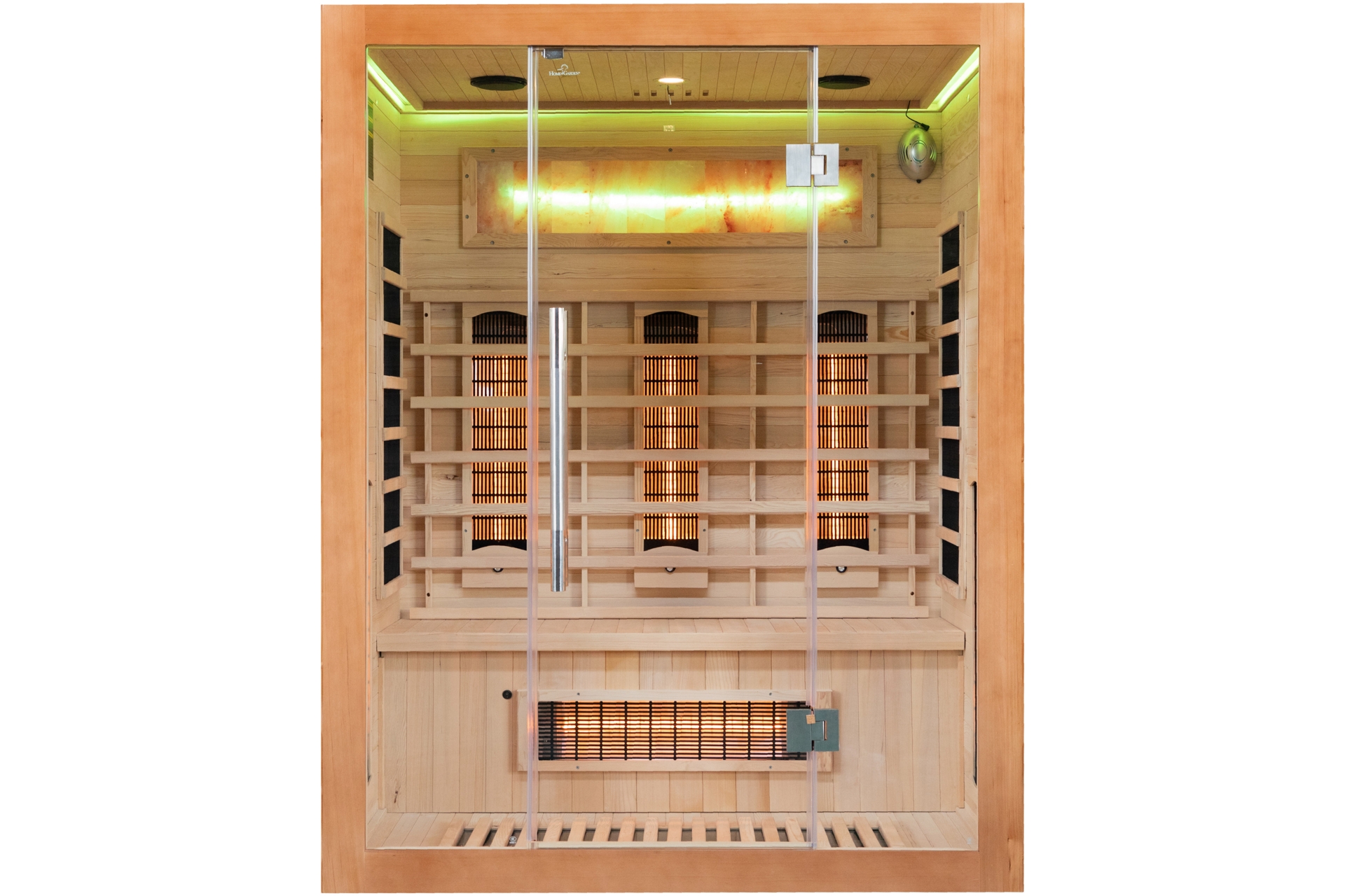 Sauna infrared Nordum Solea 3-osobowa WiFi brązowa