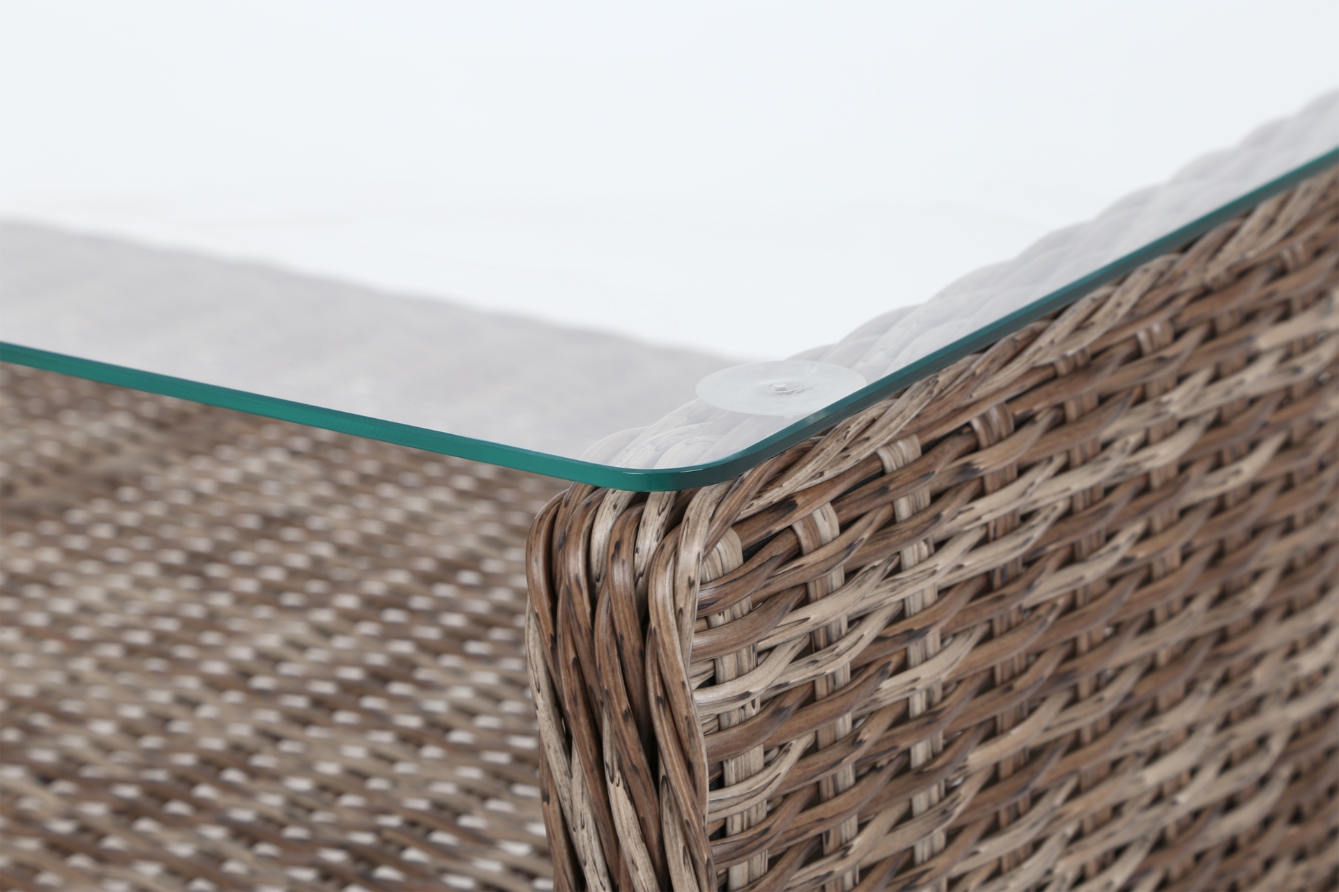 Meble ogrodowe technorattanowe Almeria Ginger / Brown Melange