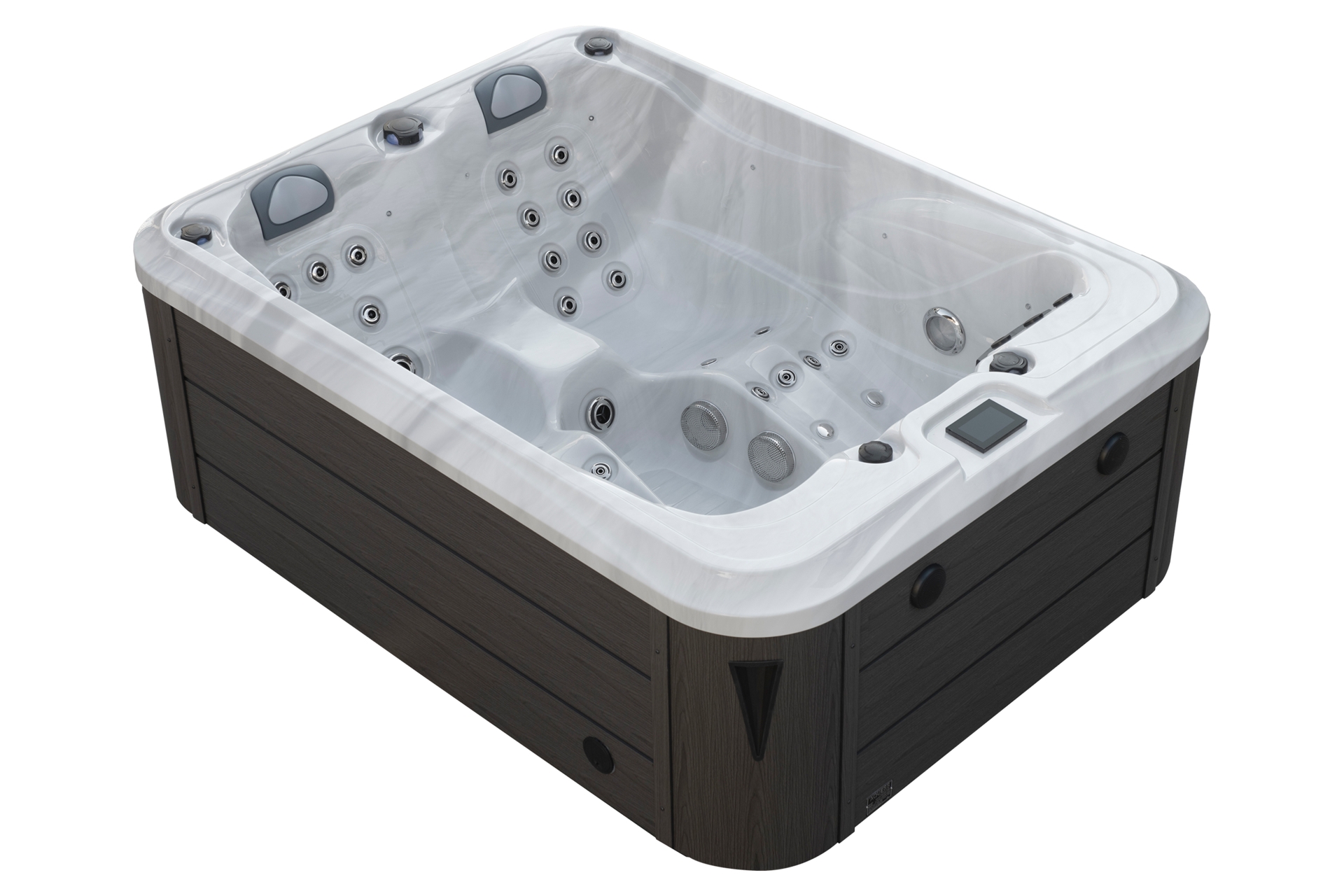 Wanna ogrodowa z hydromasażem Aquess Nevara 2752 3-osobowa