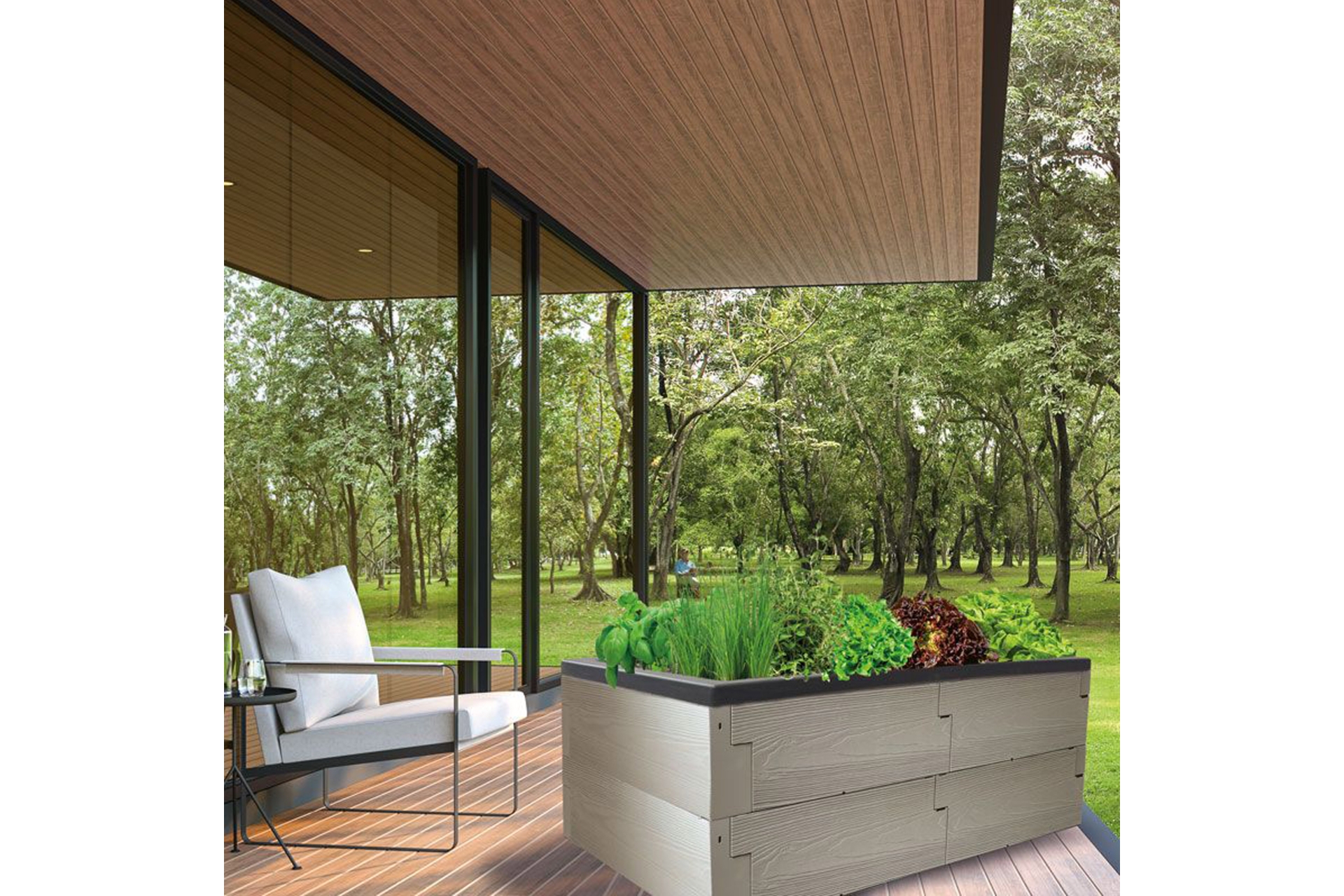 Podwyższona grządka Juwel Timber