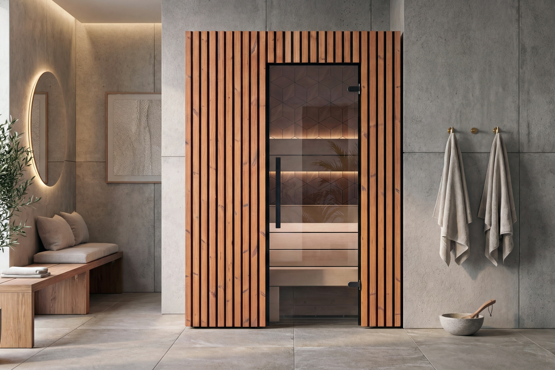 Sauna fińska Leil® Saunas Como 2-osobowa