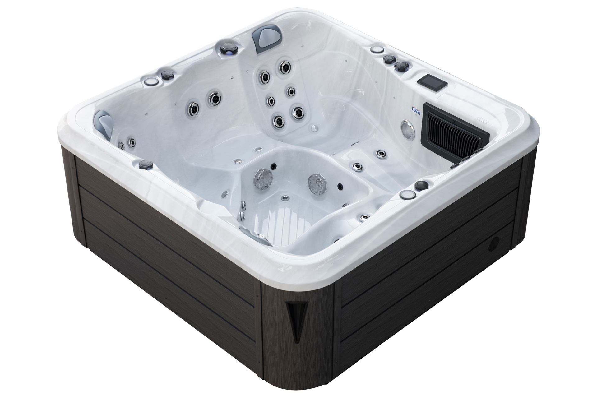 Wanna ogrodowa z hydromasażem Aquess Nevara 3752 5-osobowa