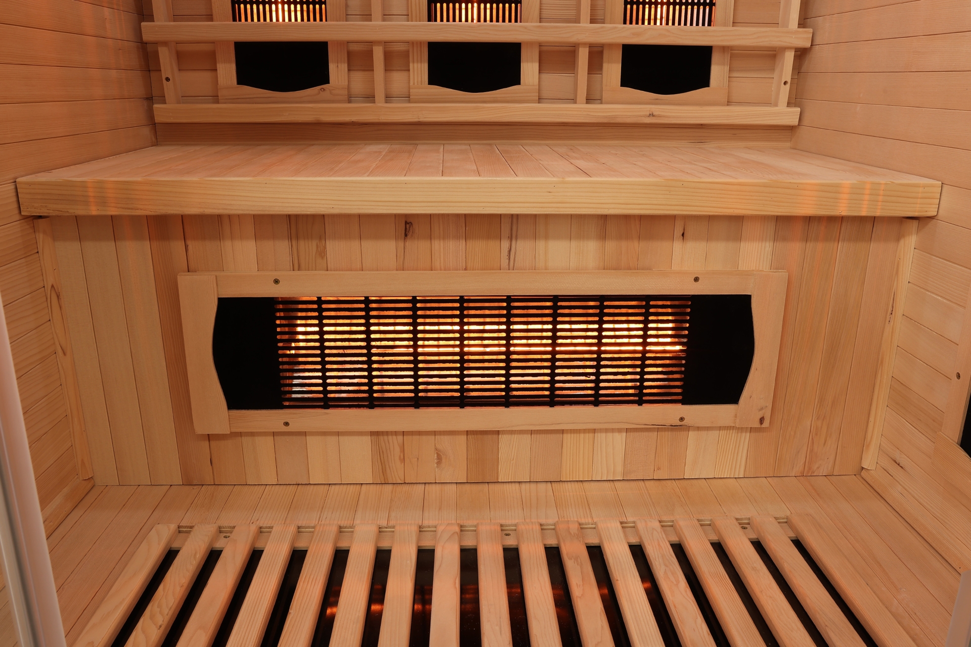 Sauna infrared Nordum Basic 2-osobowa naturalna