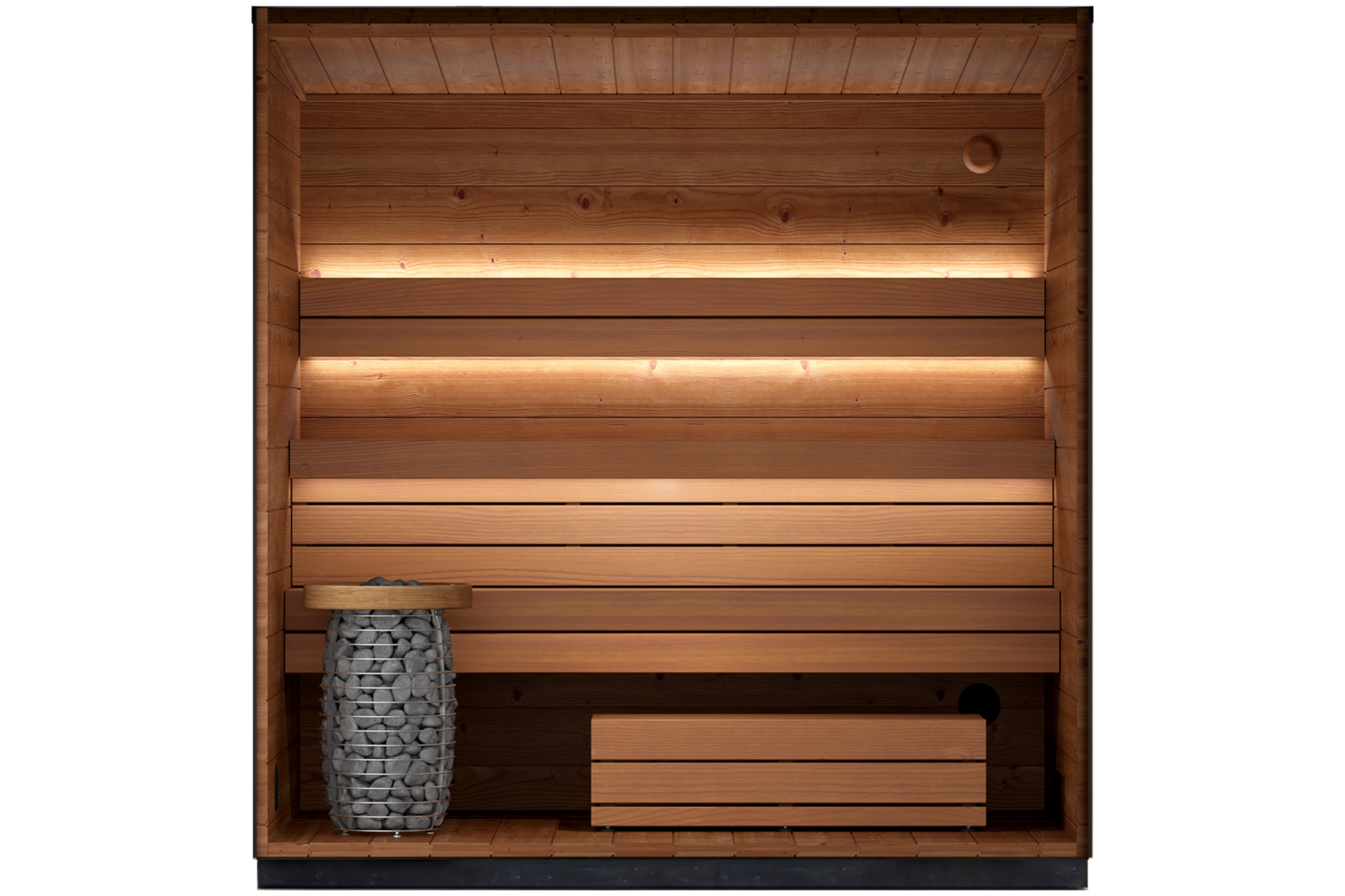 Sauna fińska zewnętrzna Leil® Saunas Viva 250 4-osobowa