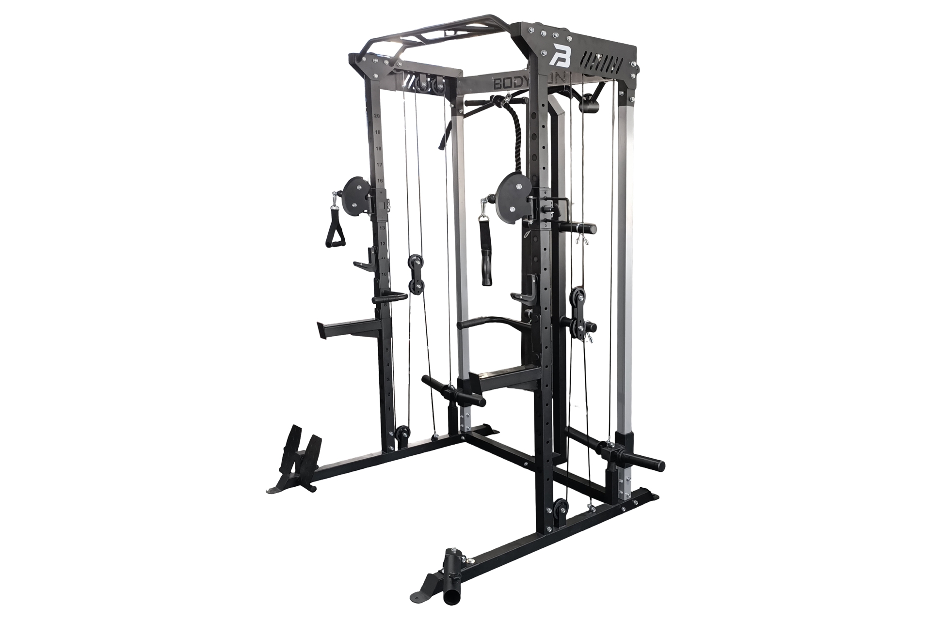 Klatka treningowa z wyciągami Bodyron Black