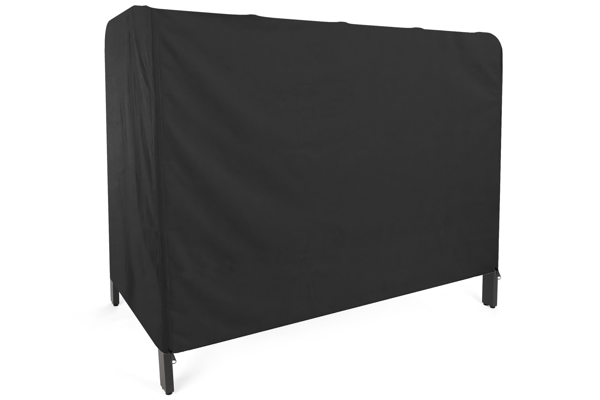 Pokrowiec na huśtawkę ogrodową 230 x 140 x 150 cm czarny